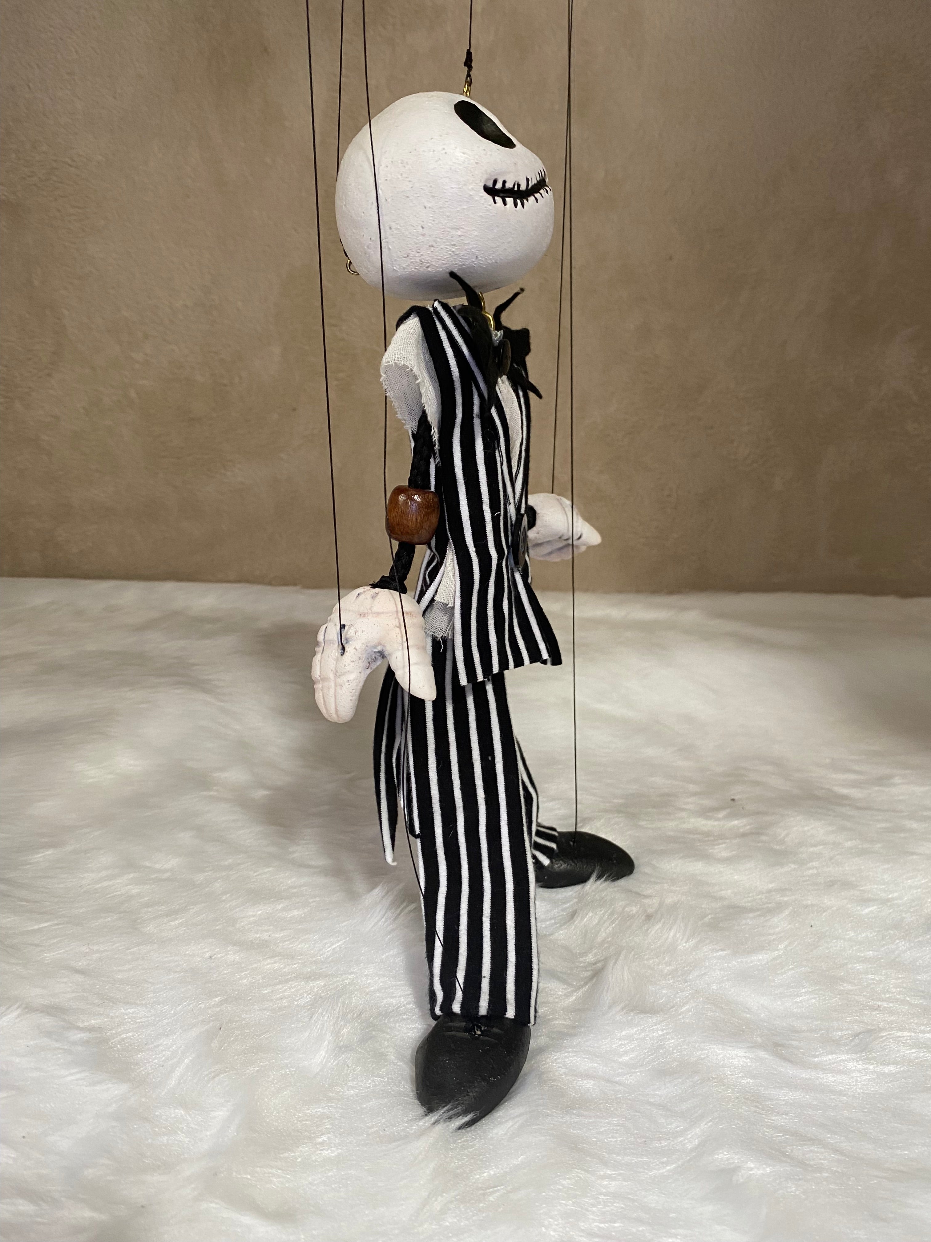 Jack Skellington: Nightmare before Christmas puppet