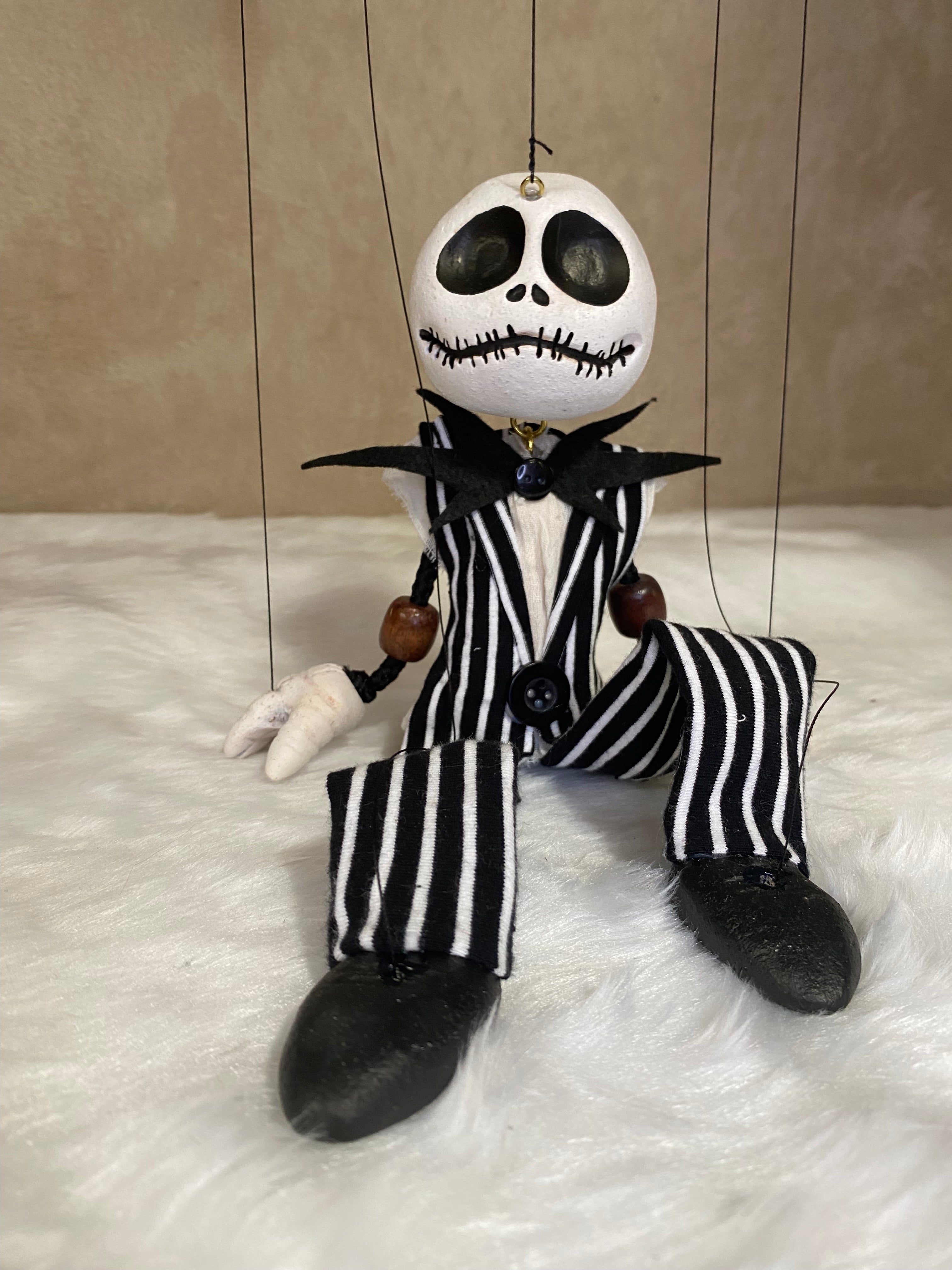 Jack Skellington: Nightmare before Christmas puppet