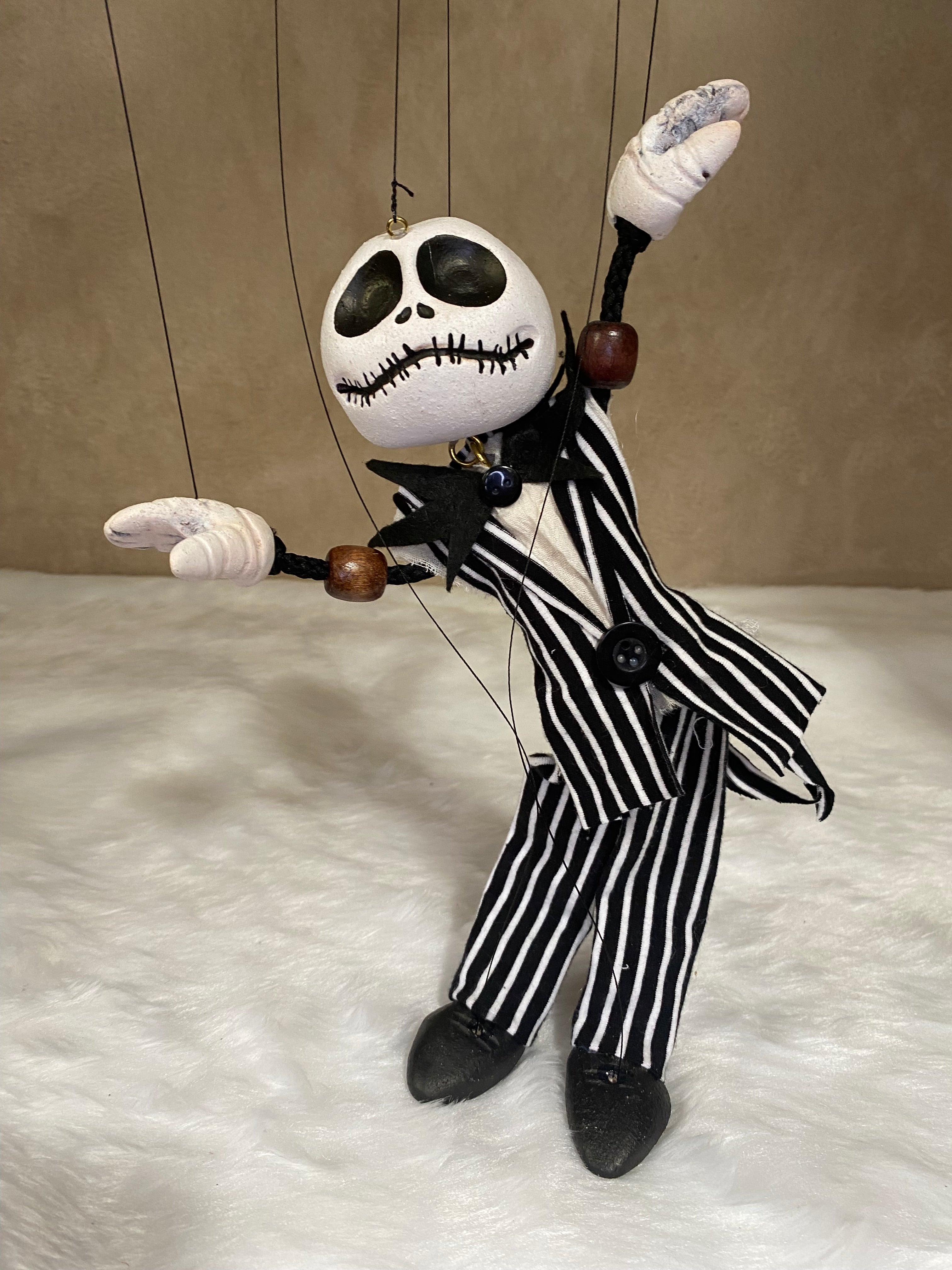 Jack Skellington: Nightmare before Christmas puppet