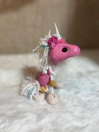 Pink Unicorn Marionette Puppet