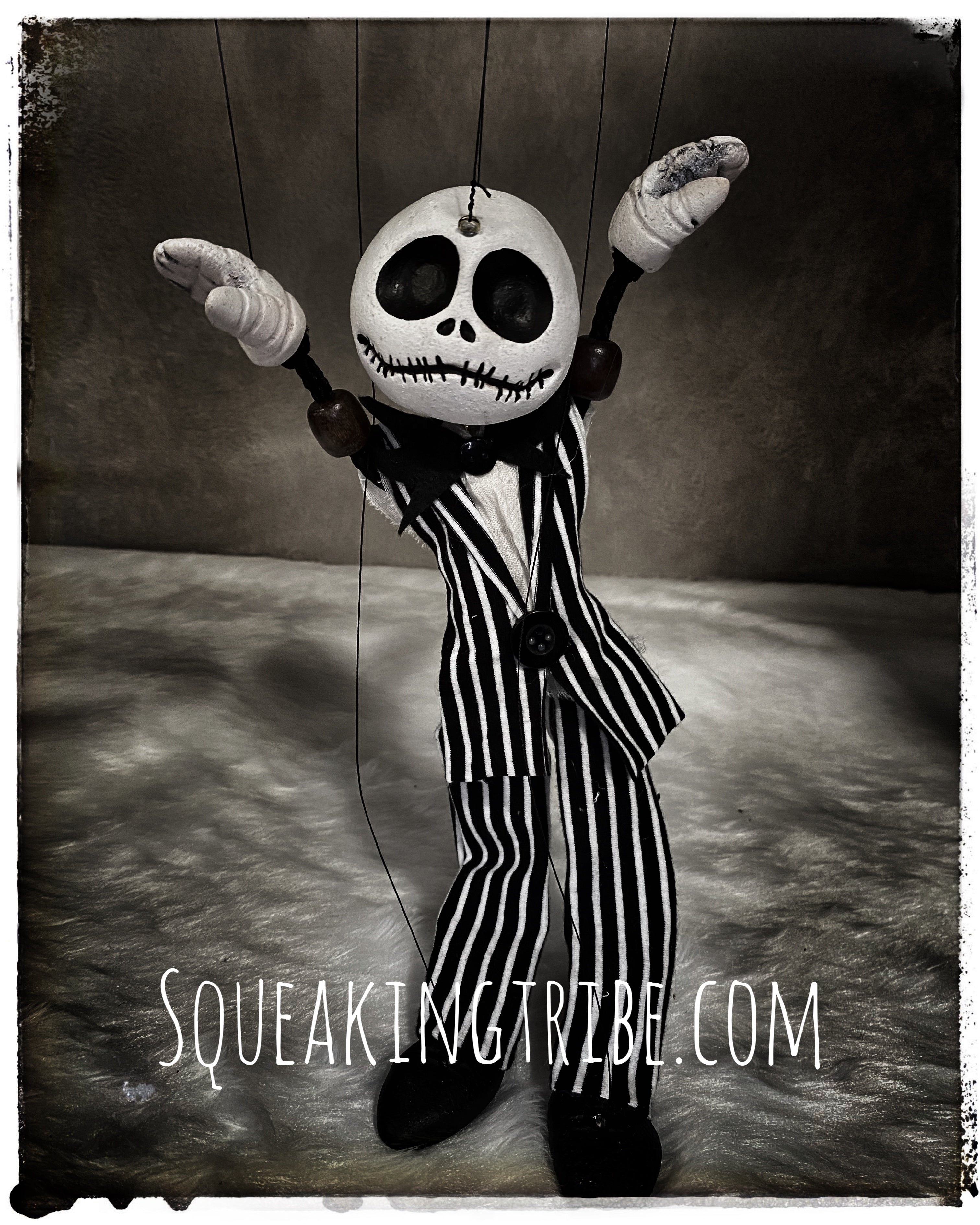 Jack Skellington: Nightmare before Christmas puppet