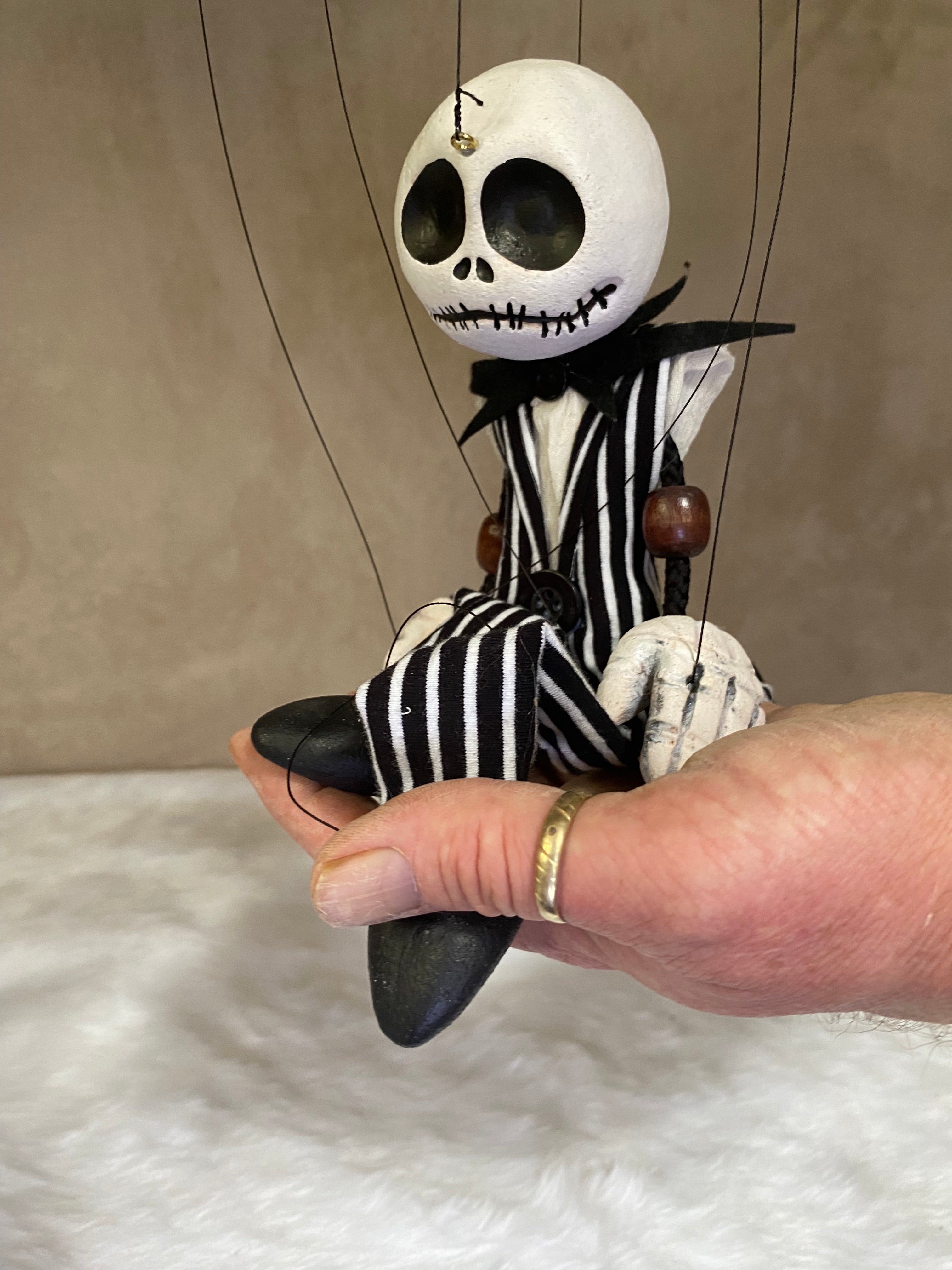 Jack Skellington: Nightmare before Christmas puppet