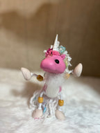 Pink Unicorn Marionette Puppet
