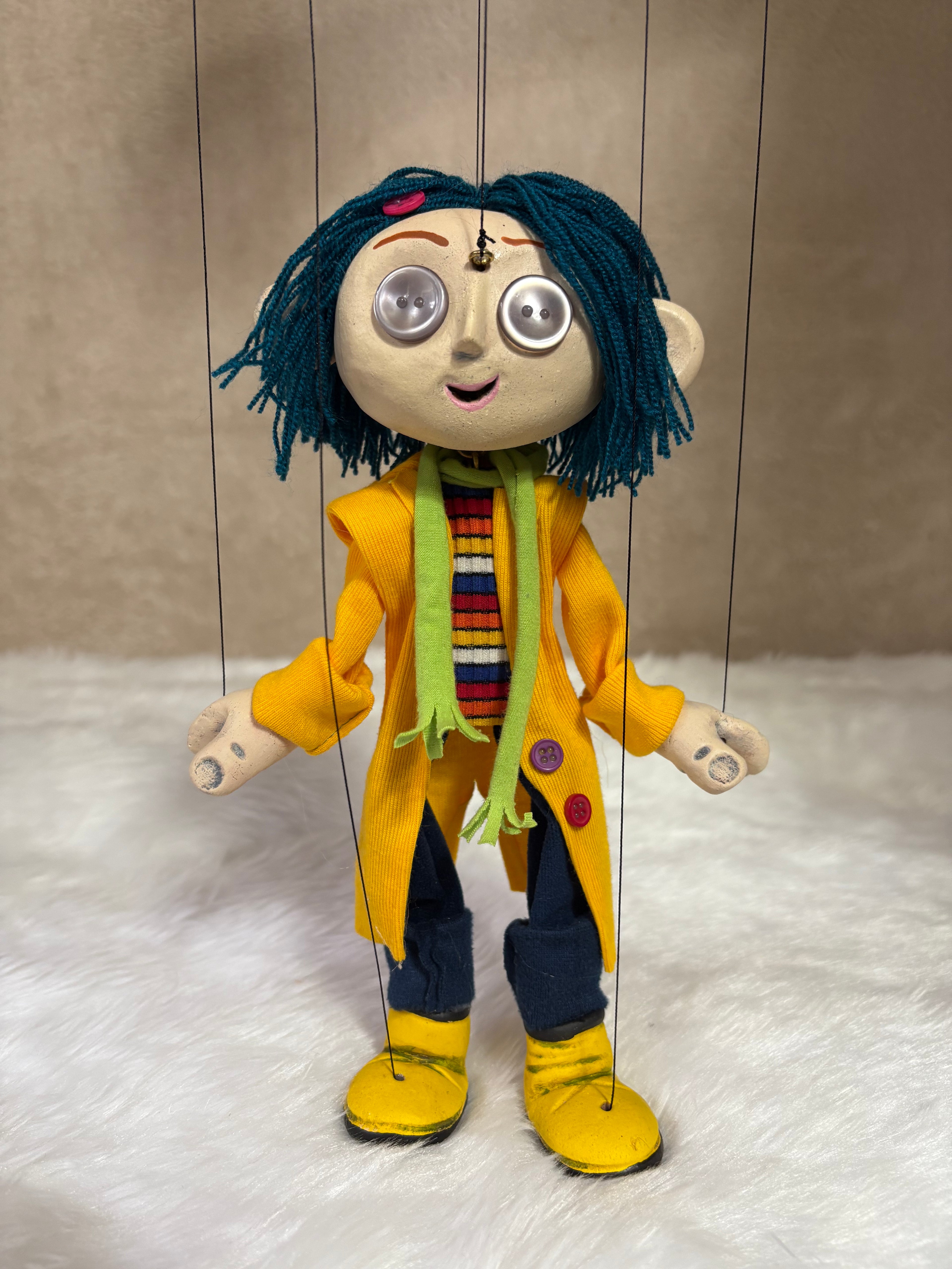 Custom Coraline Marionette Puppet