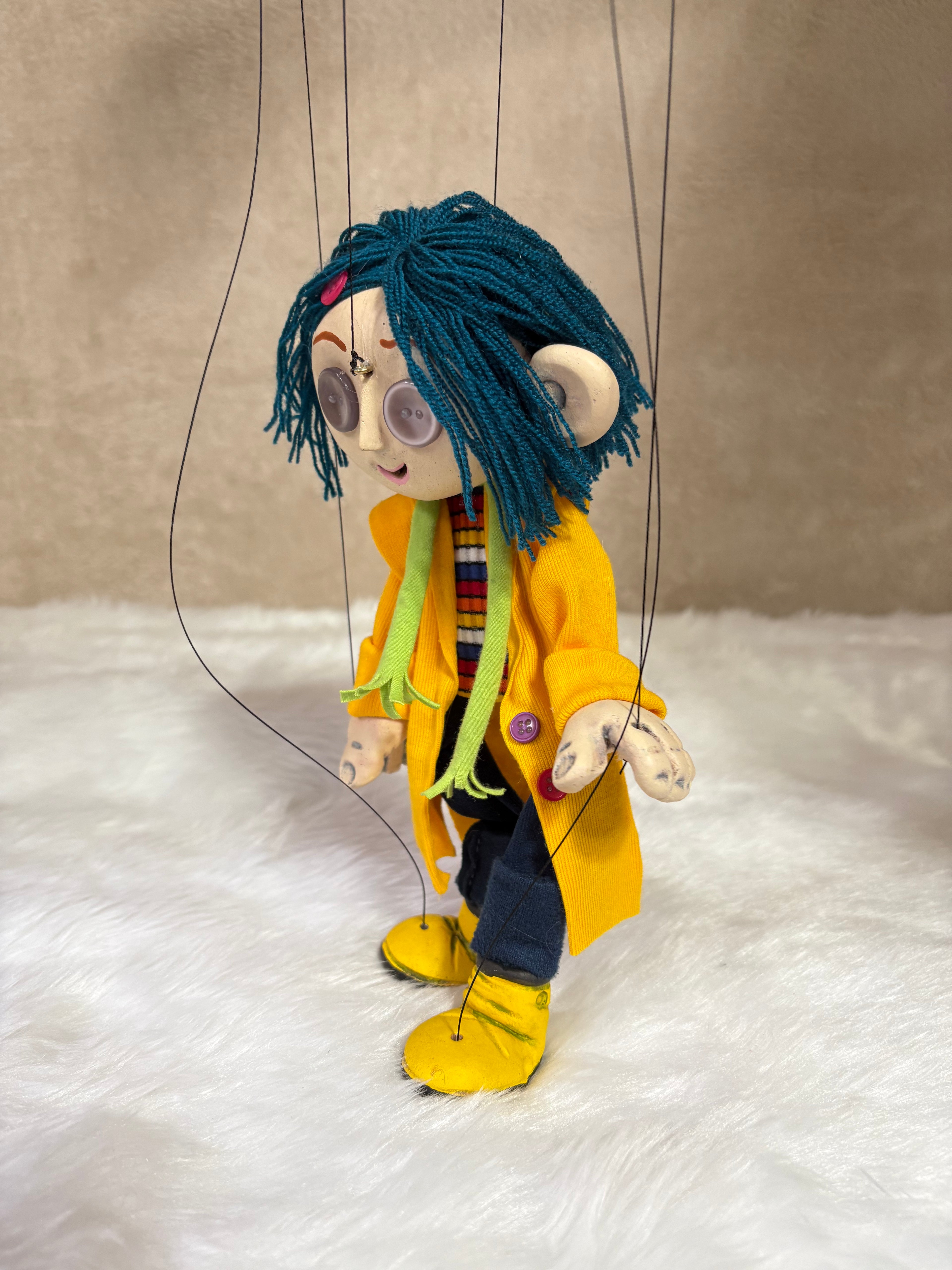 Custom Coraline Marionette Puppet
