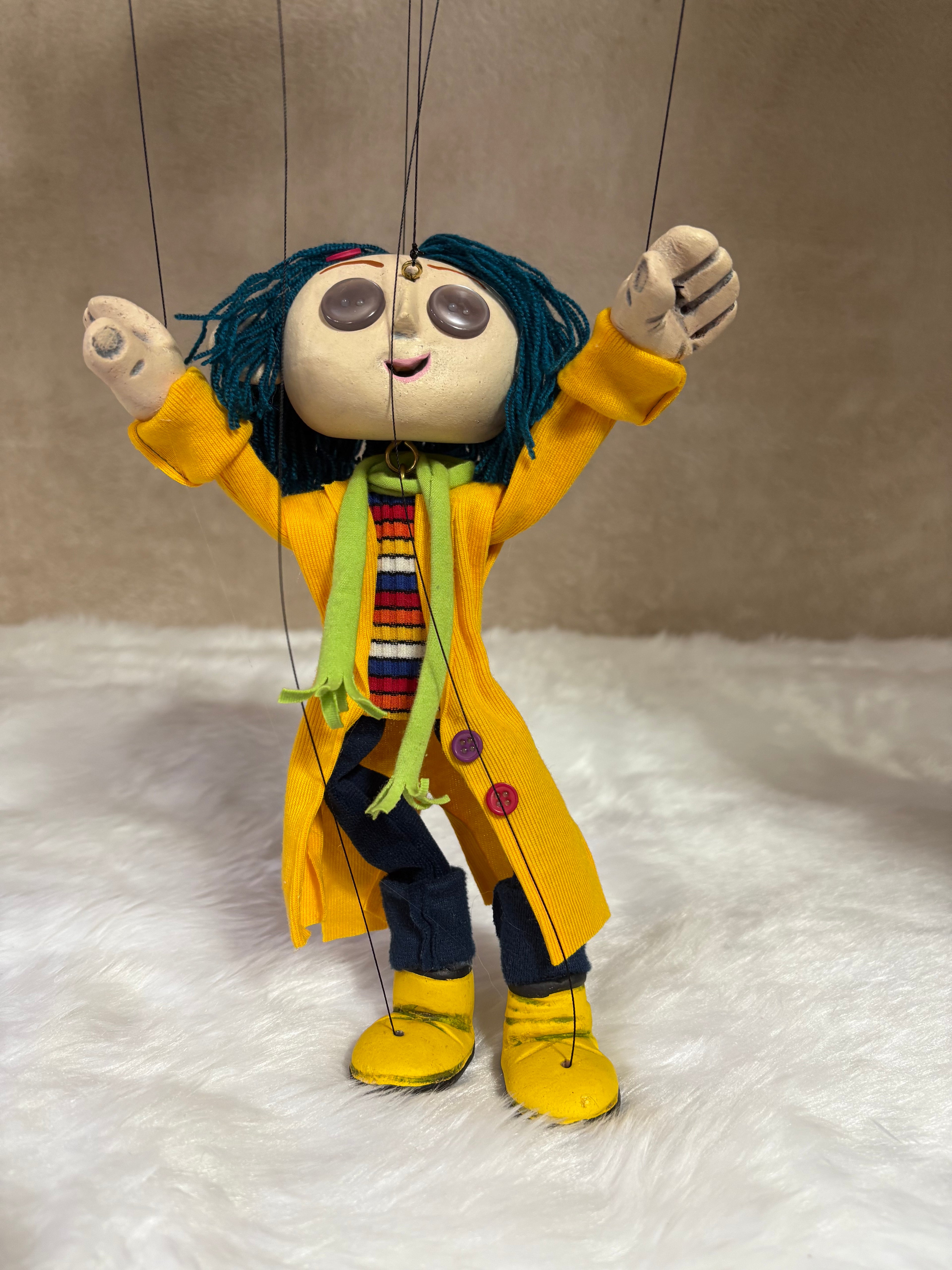 Custom Coraline Marionette Puppet