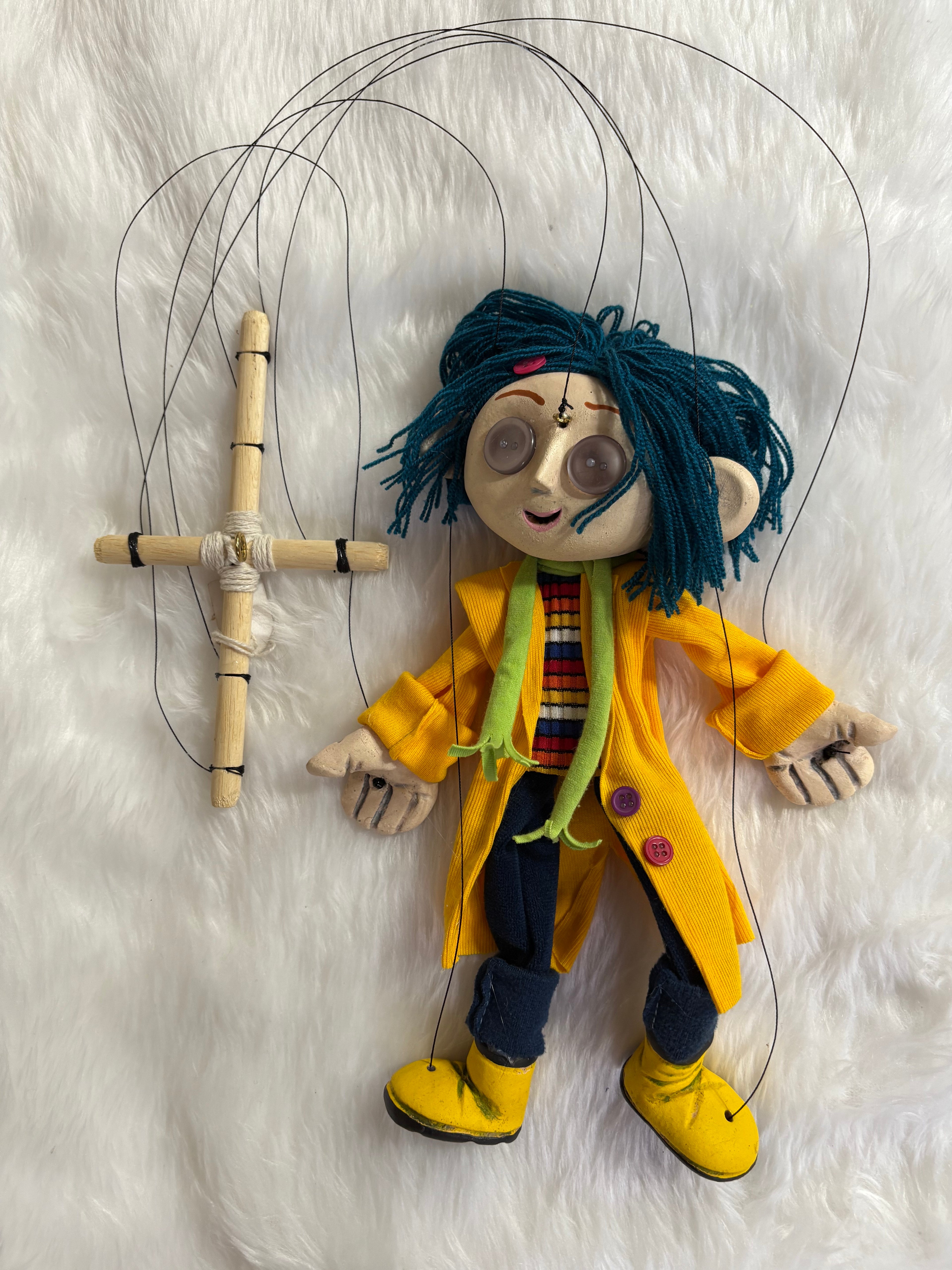 Custom Coraline Marionette Puppet