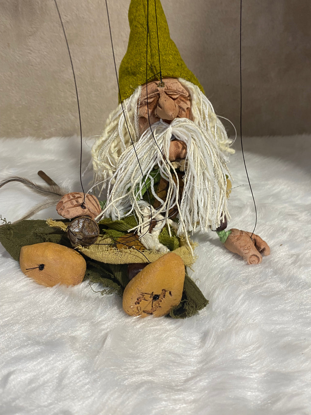Spintax the Green - Wizard Marionette