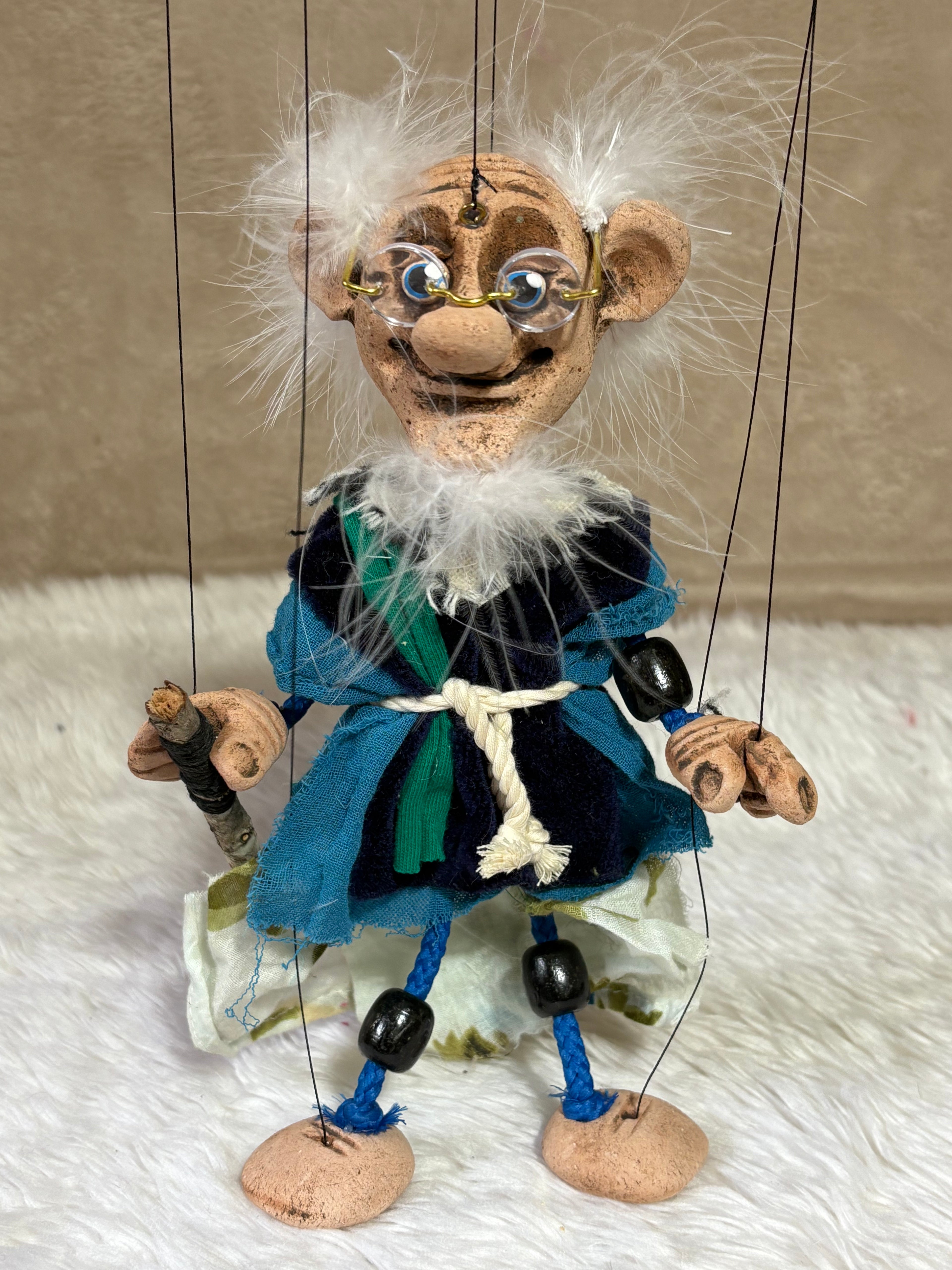 The Hermit: Classic Marionette Puppet
