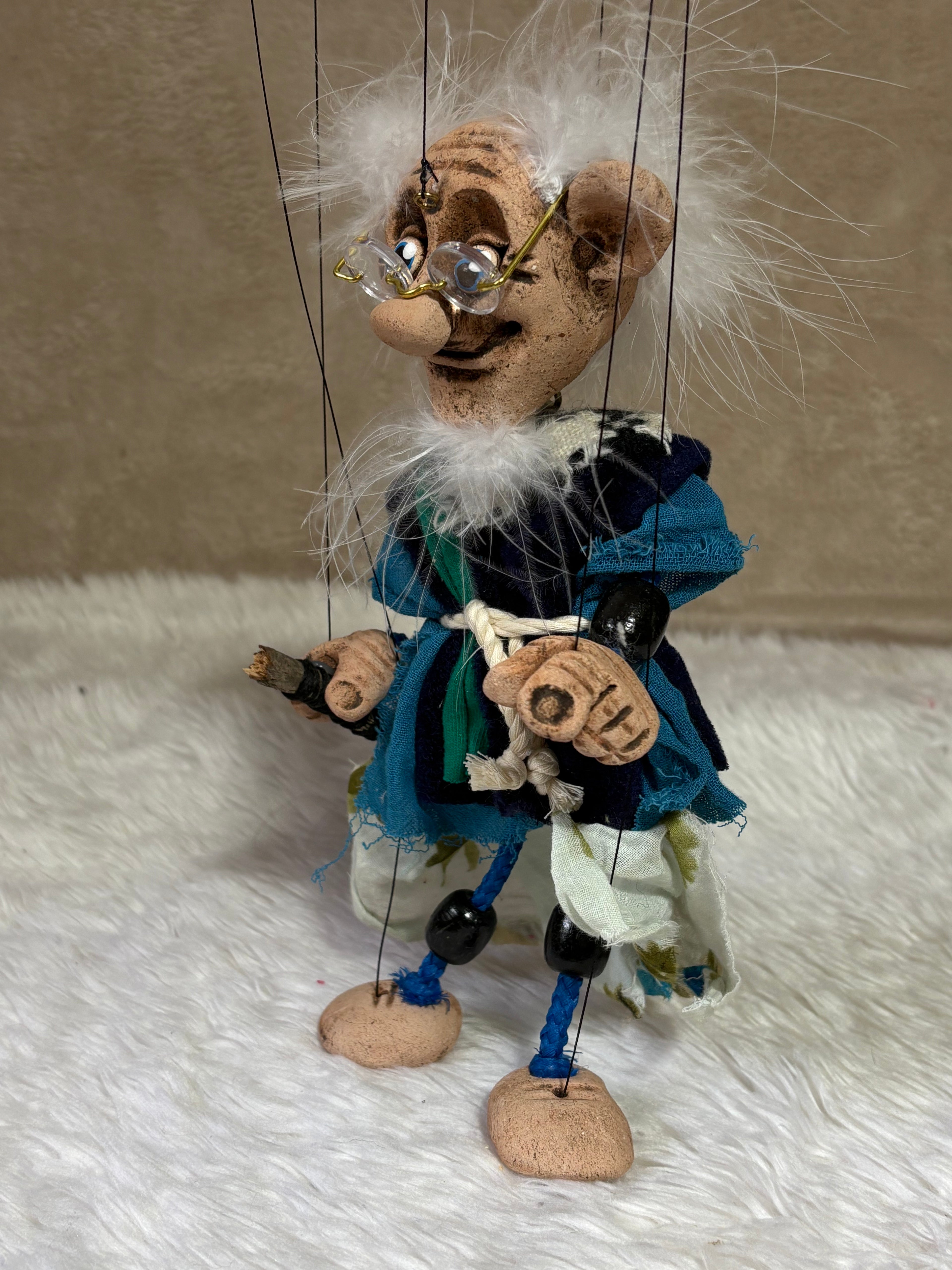 The Hermit: Classic Marionette Puppet