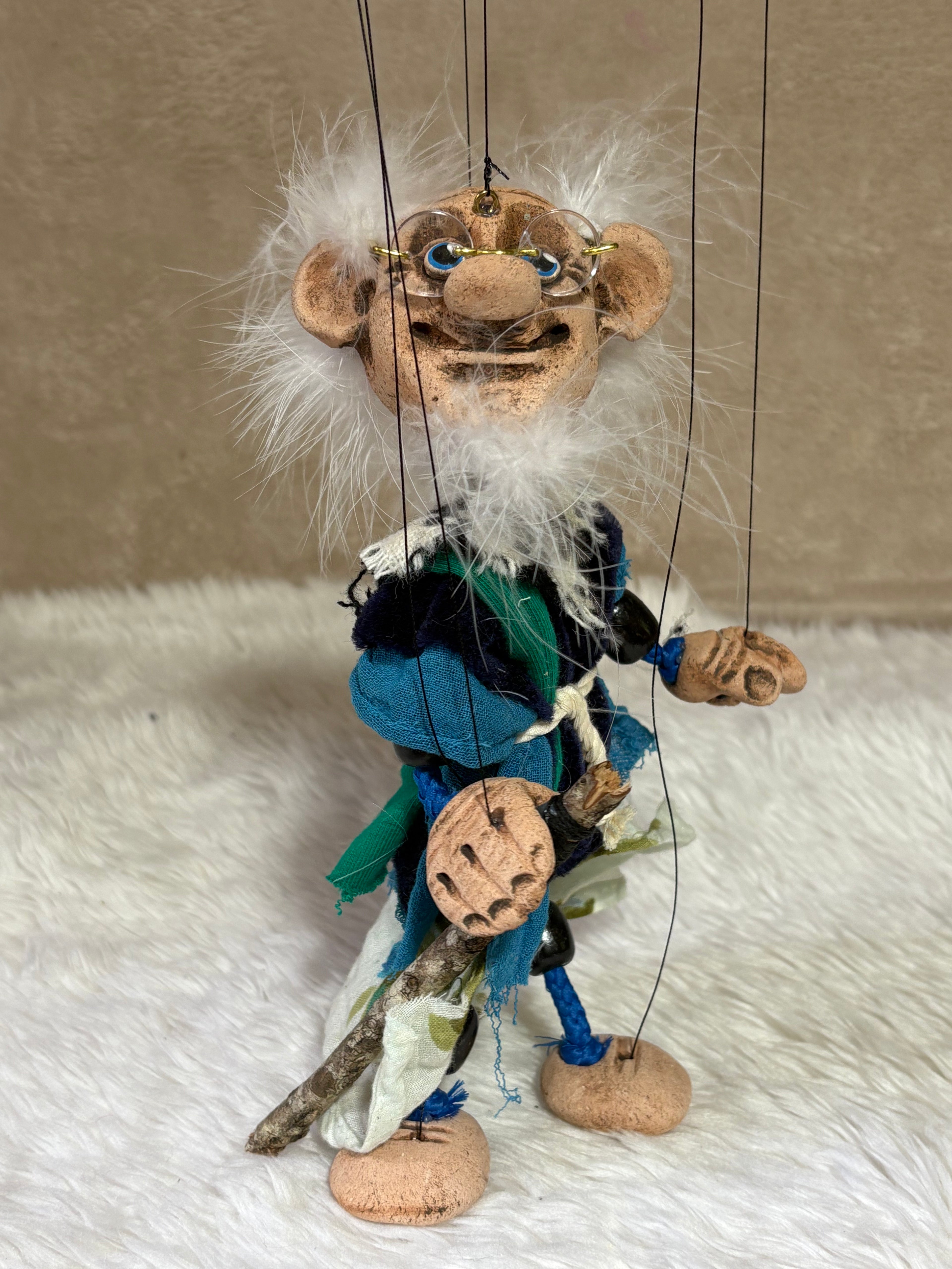 The Hermit: Classic Marionette Puppet