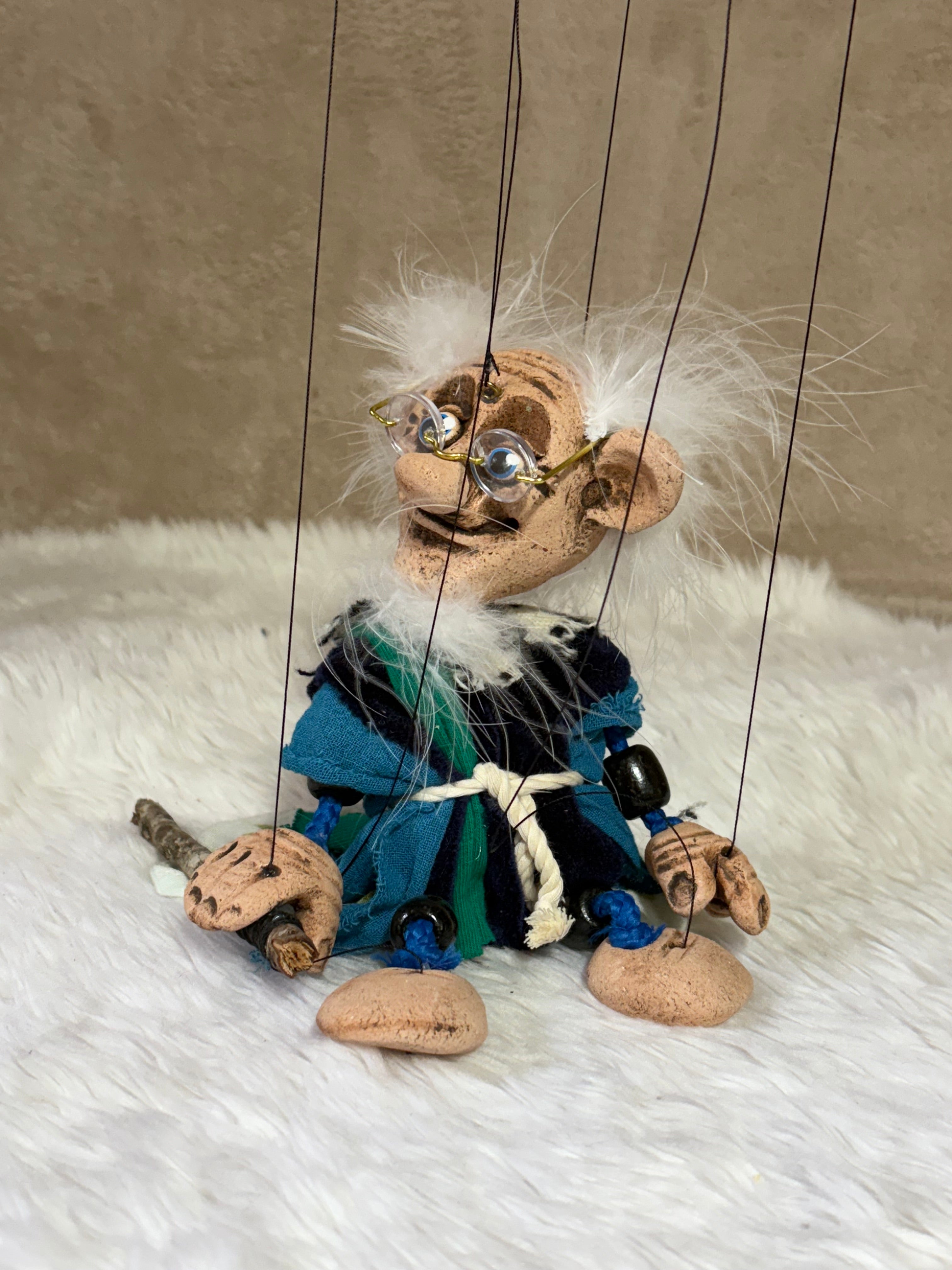 The Hermit: Classic Marionette Puppet