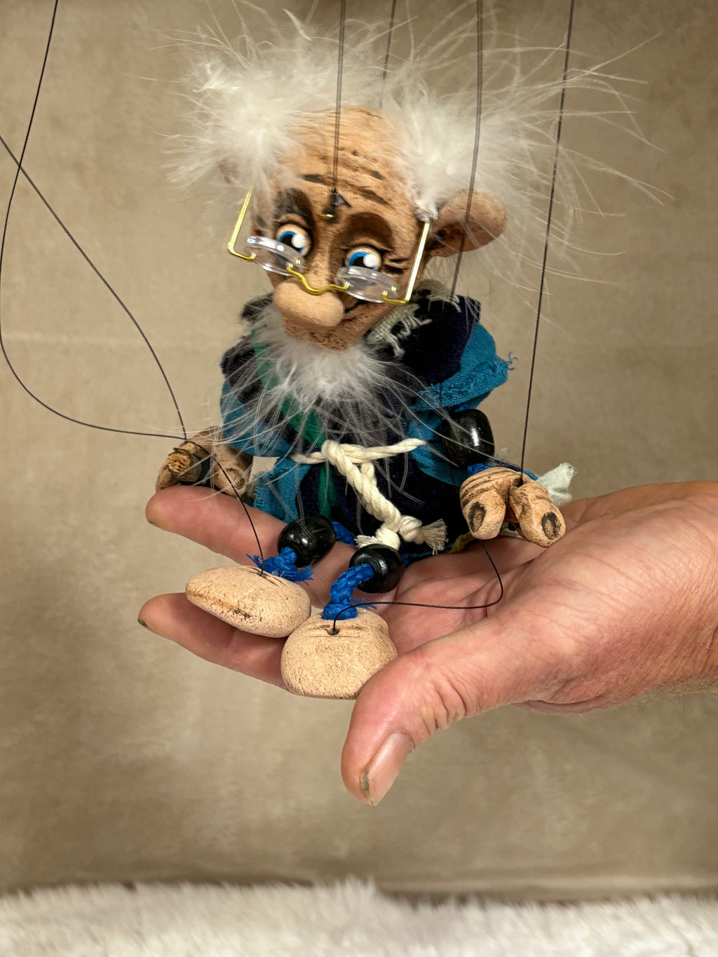 The Hermit: Classic Marionette Puppet