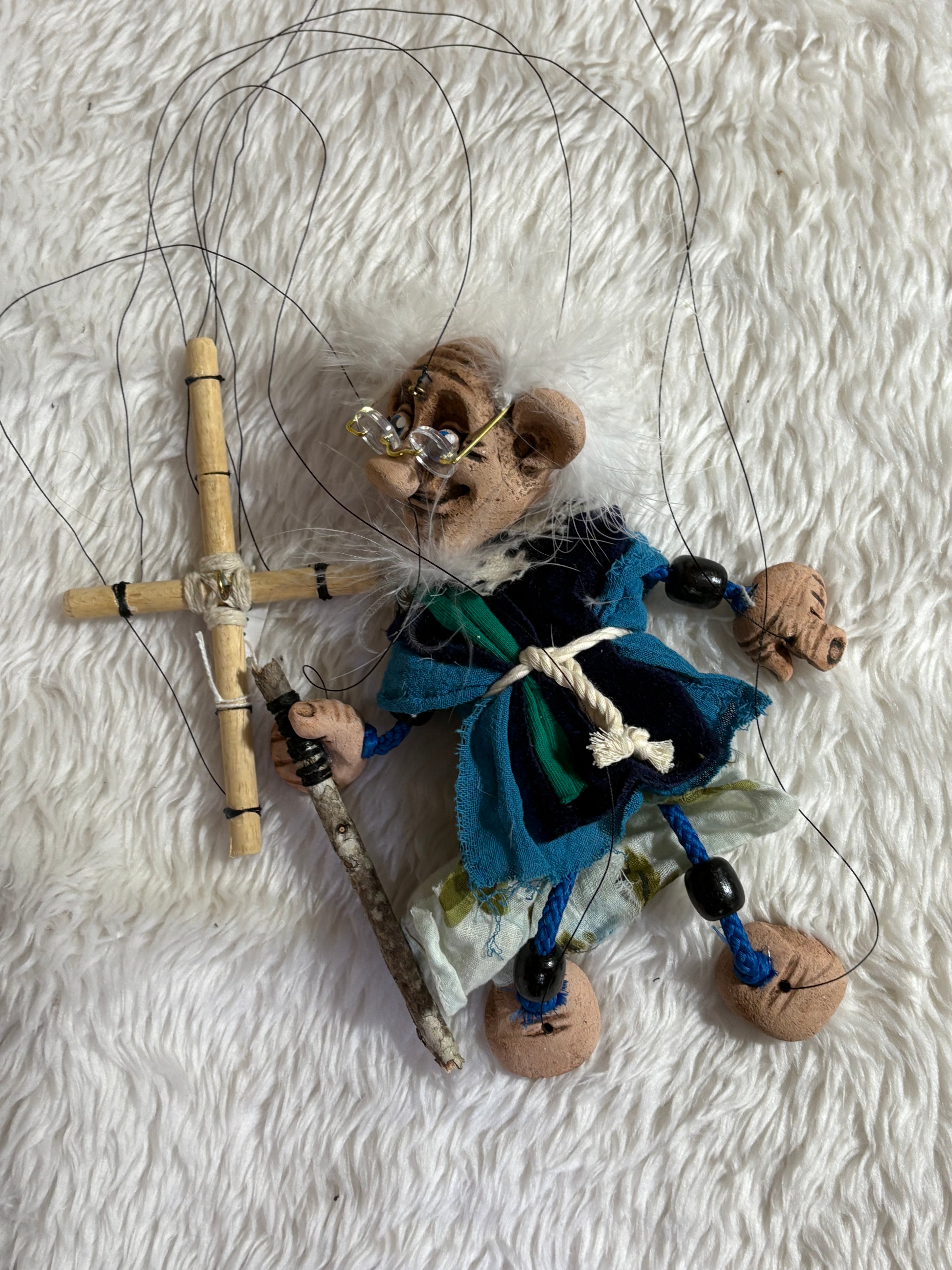 The Hermit: Classic Marionette Puppet