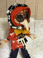 Plague Doctor Marionette Puppet