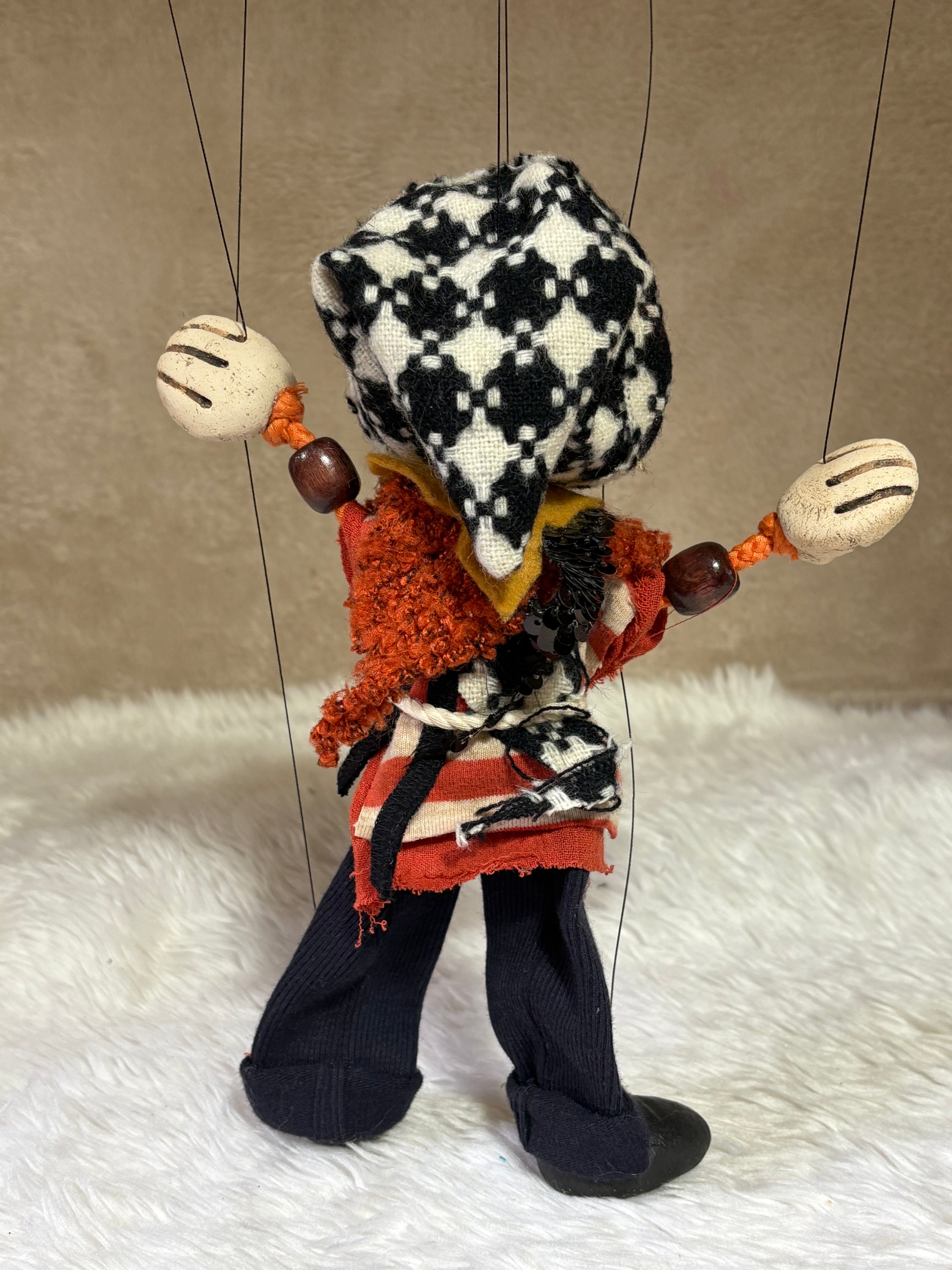 Plague Doctor Marionette Puppet