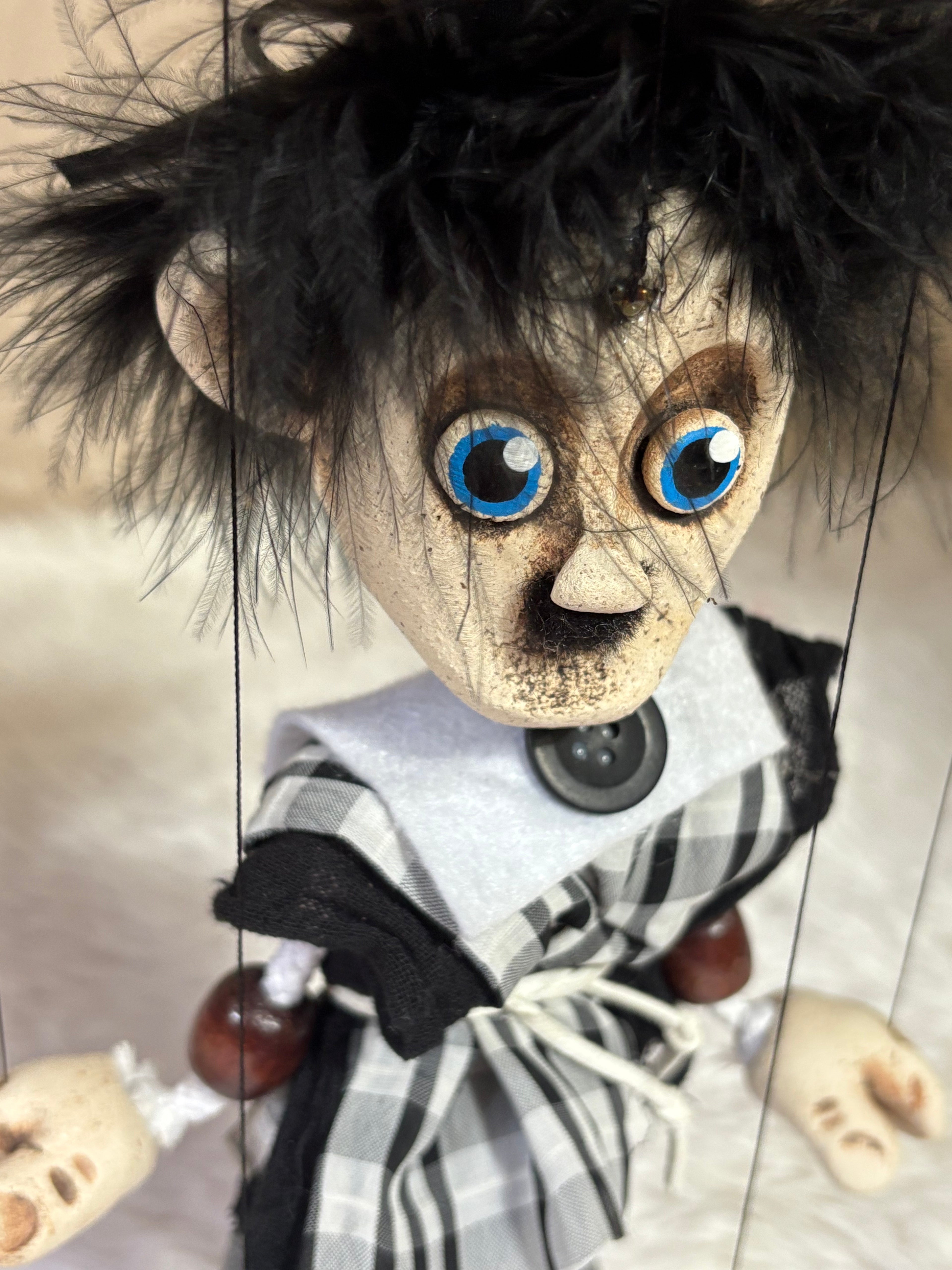 Charlie Chaplin: Handcrafted Clay Icon