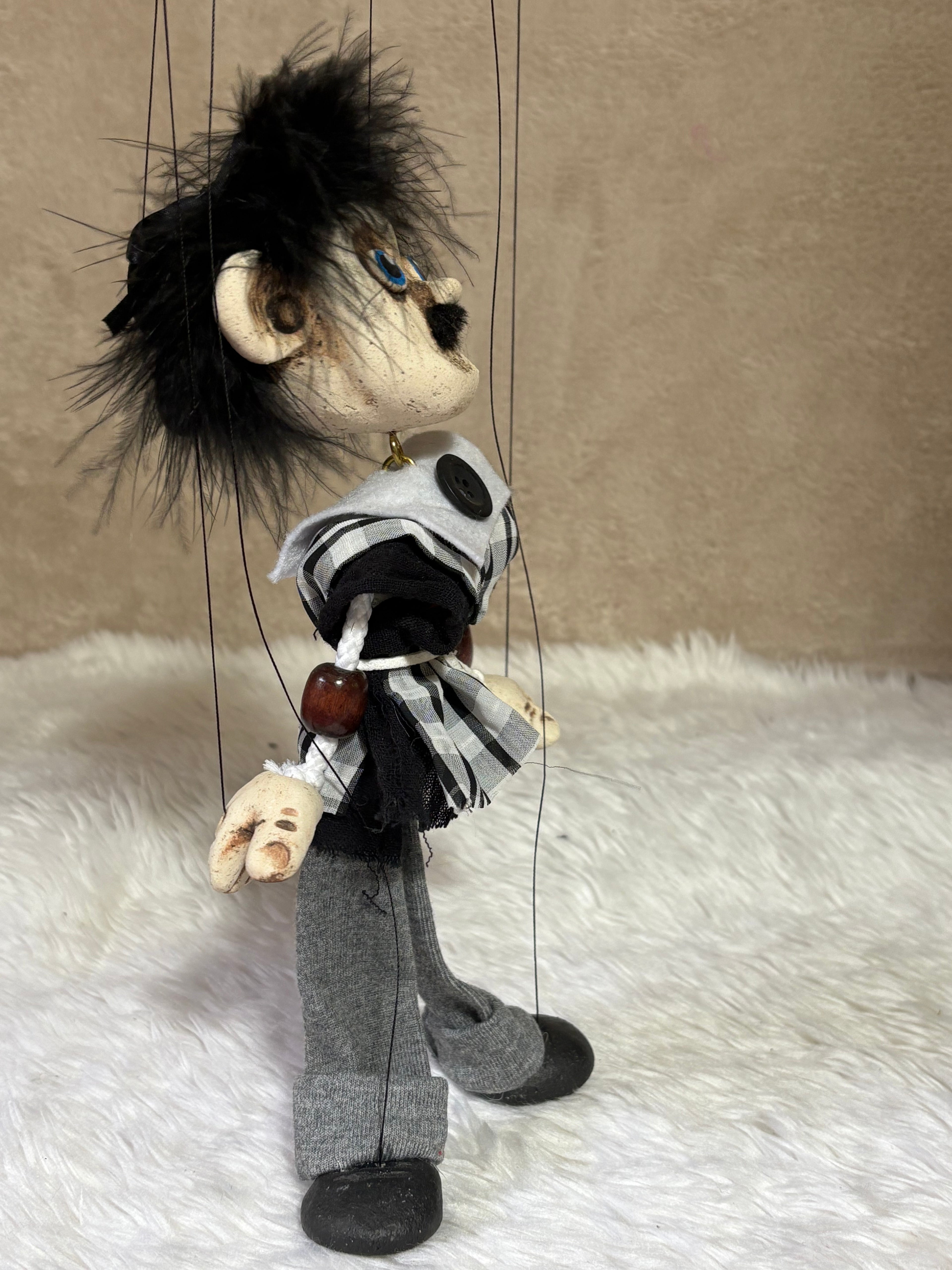 Charlie Chaplin: Handcrafted Clay Icon