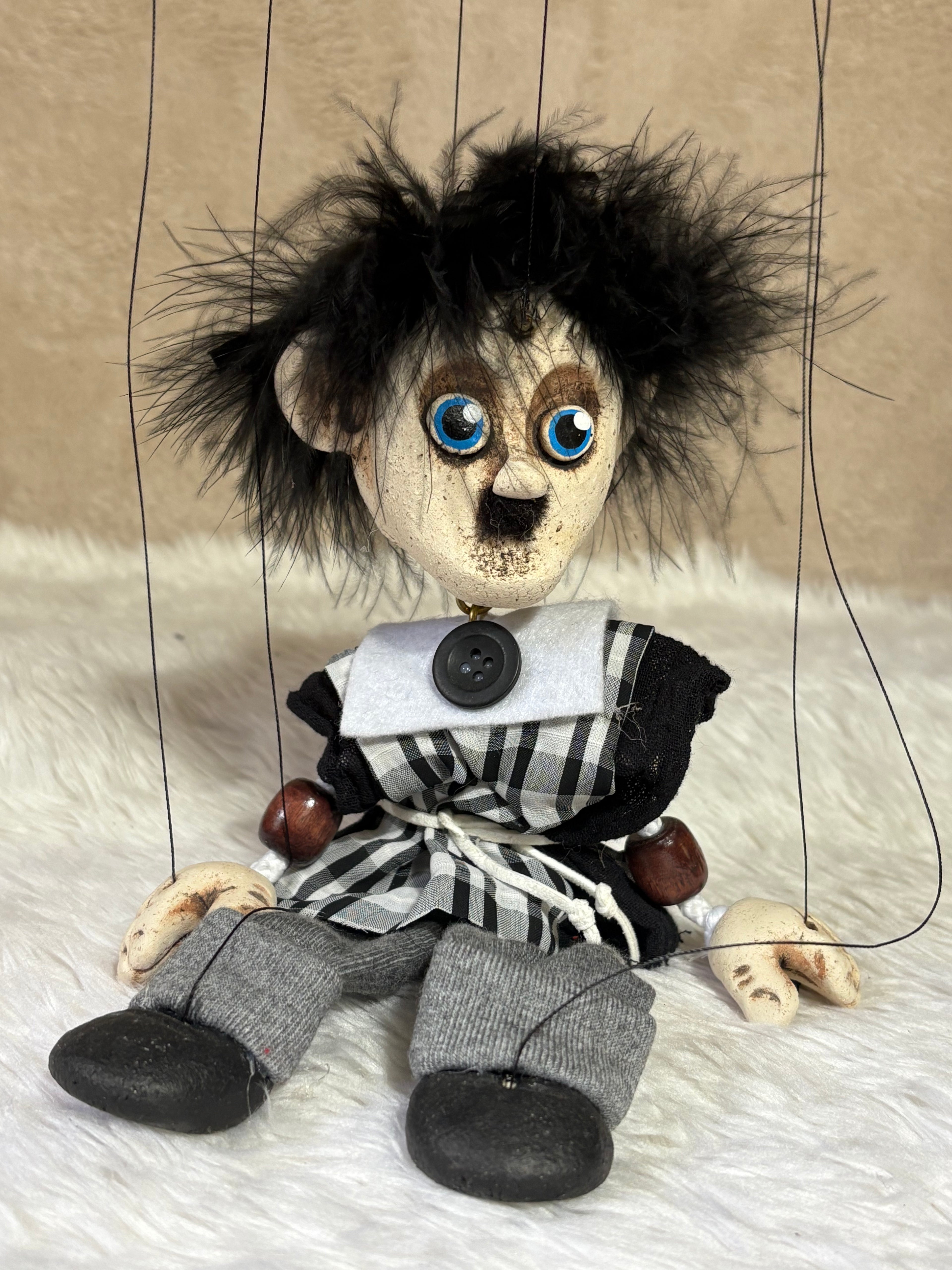 Charlie Chaplin: Handcrafted Clay Icon