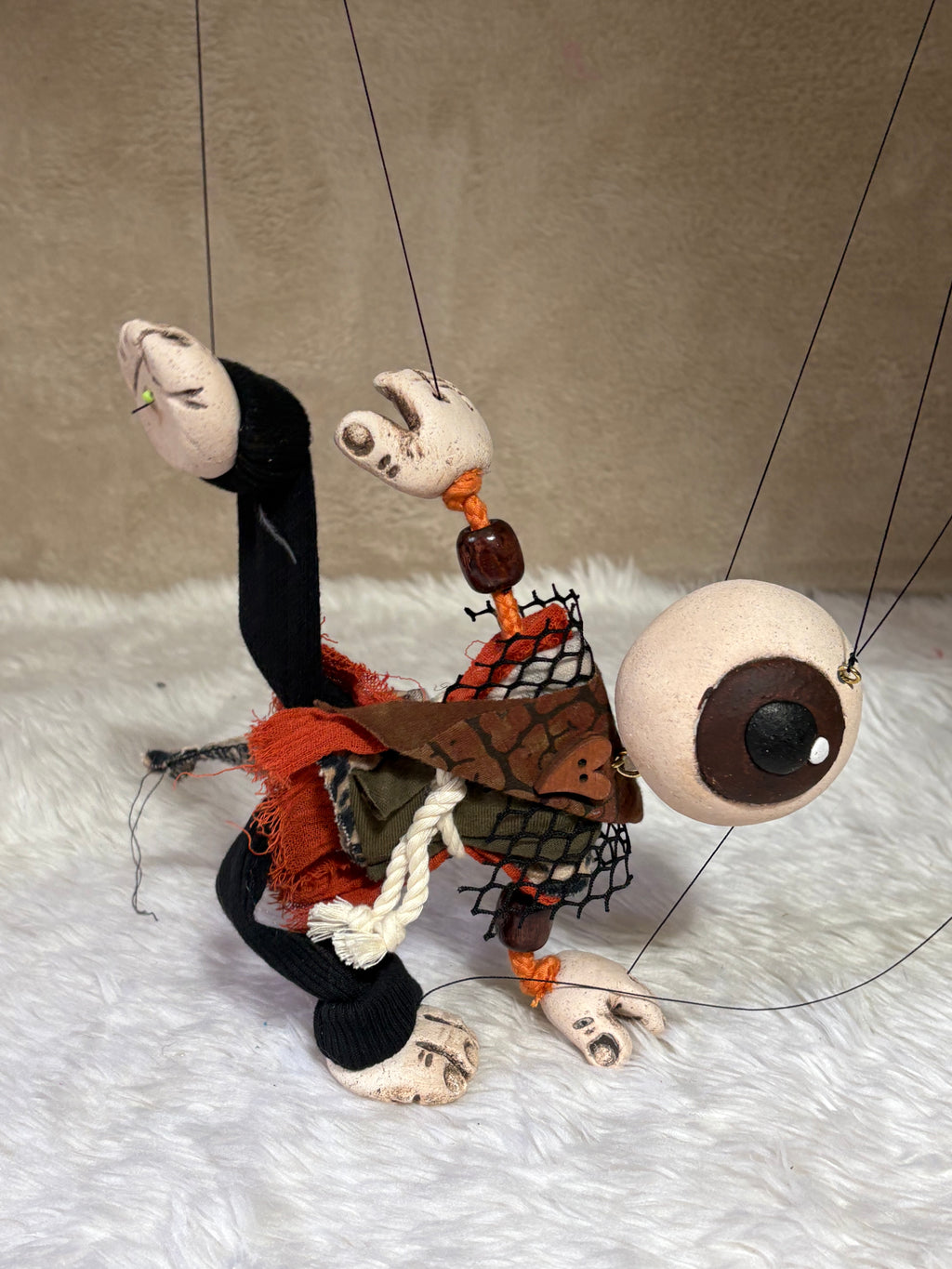Eyeball Monster: Classic Marionette Puppet
