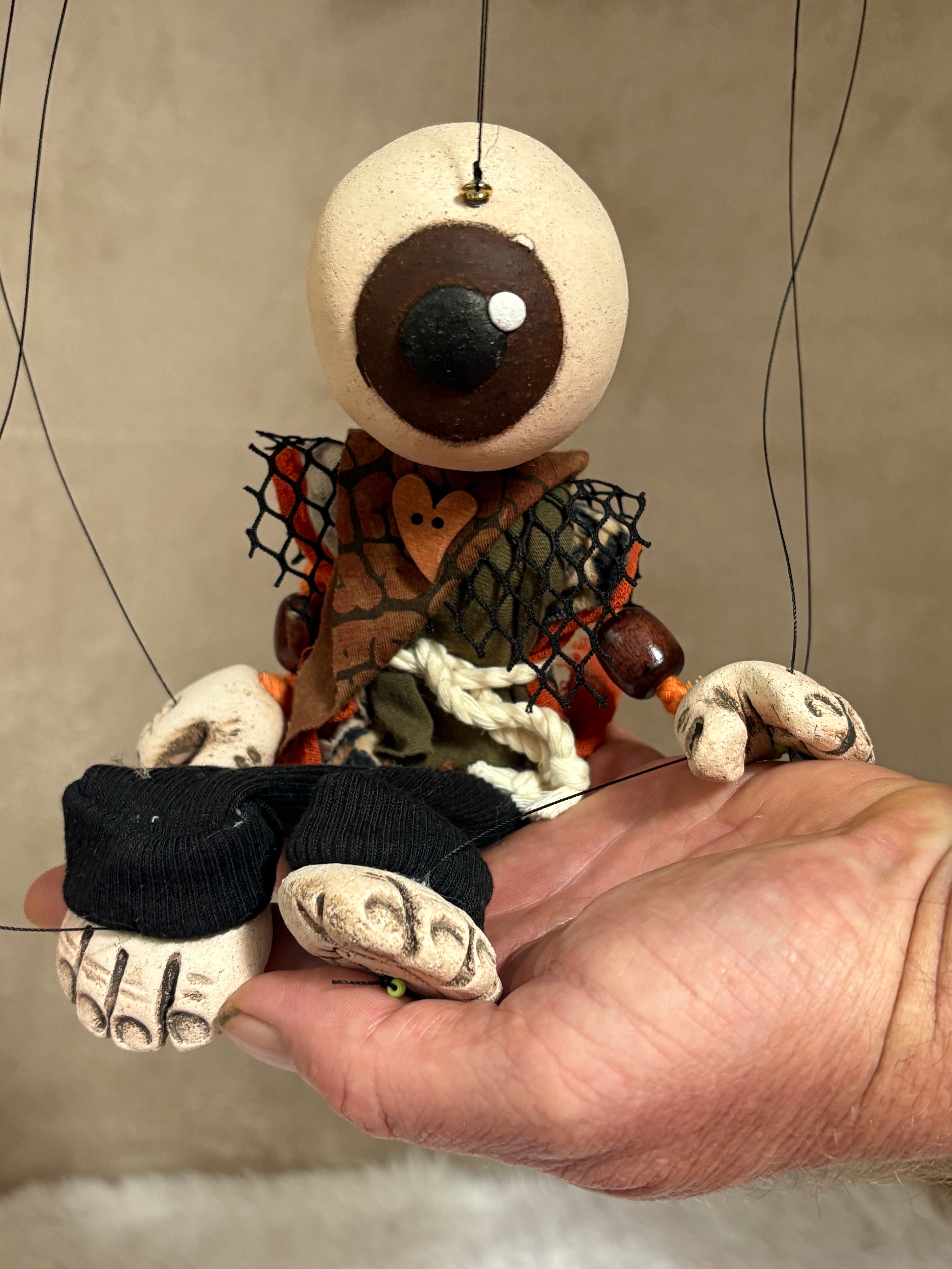 Eyeball Monster: Classic Marionette Puppet