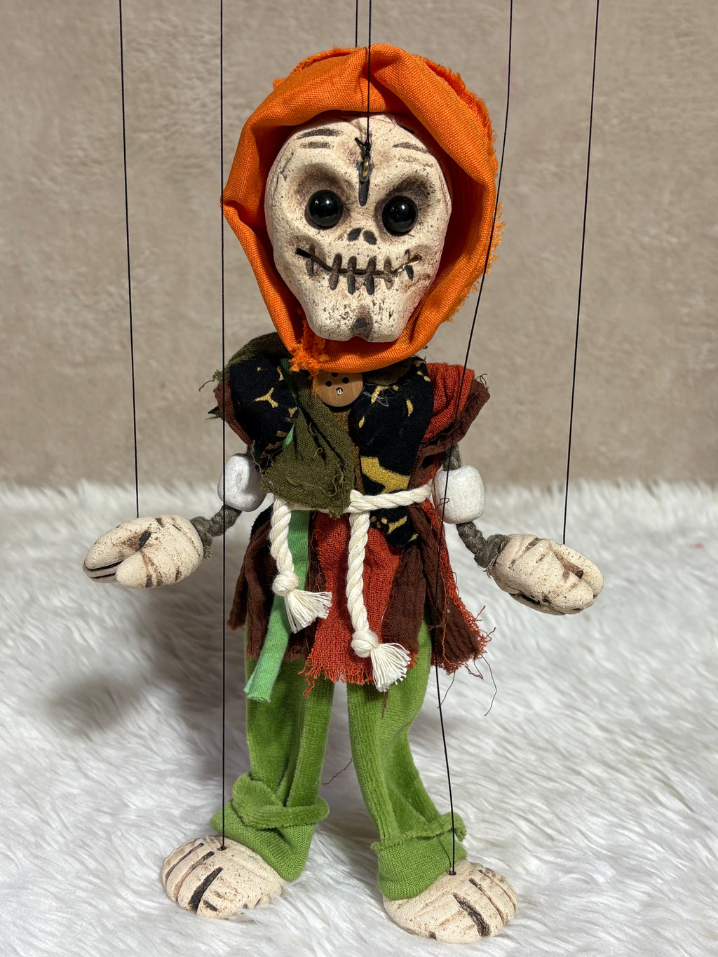 Skeleton Marionette Puppet