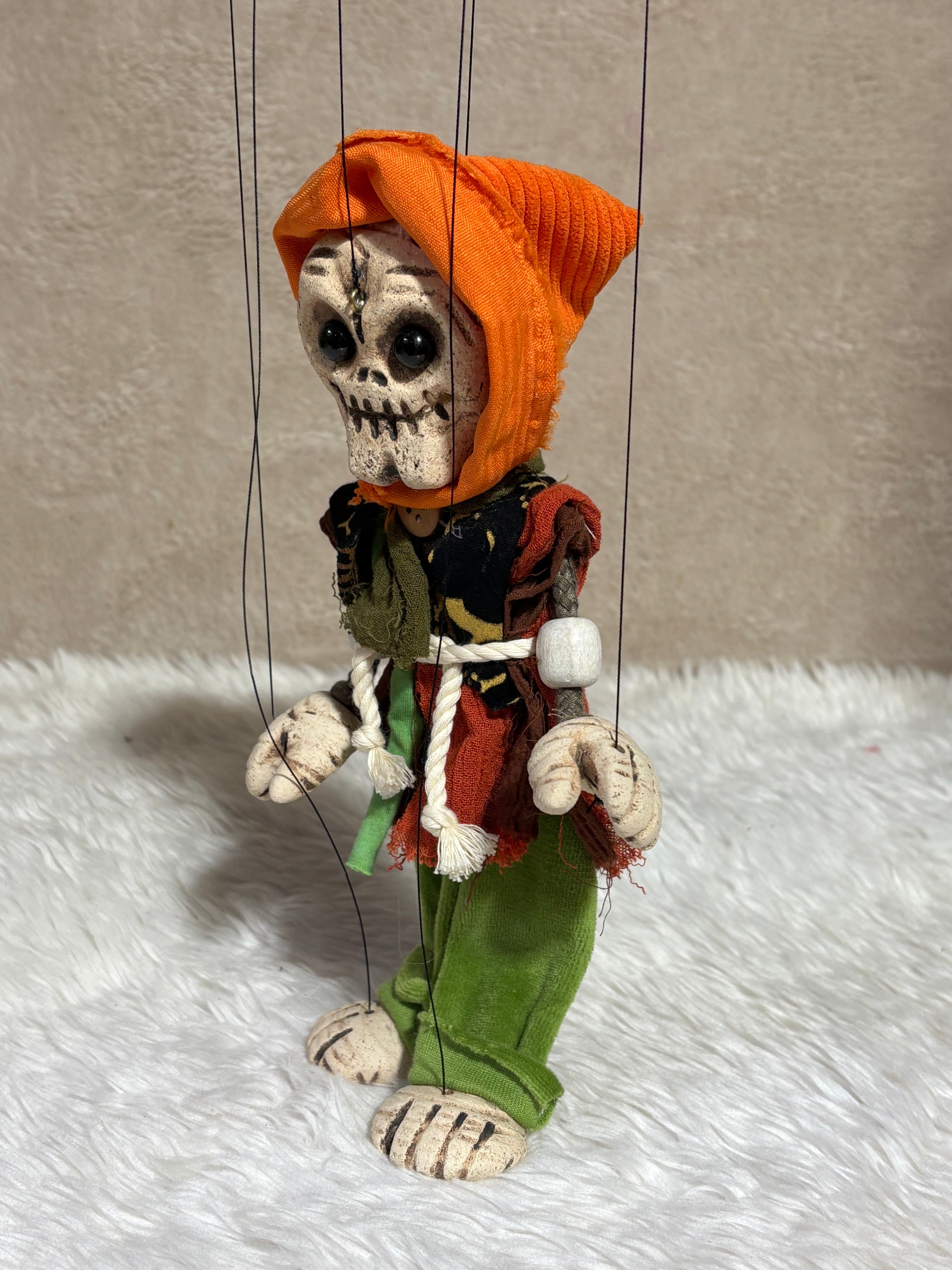 Skeleton Marionette Puppet