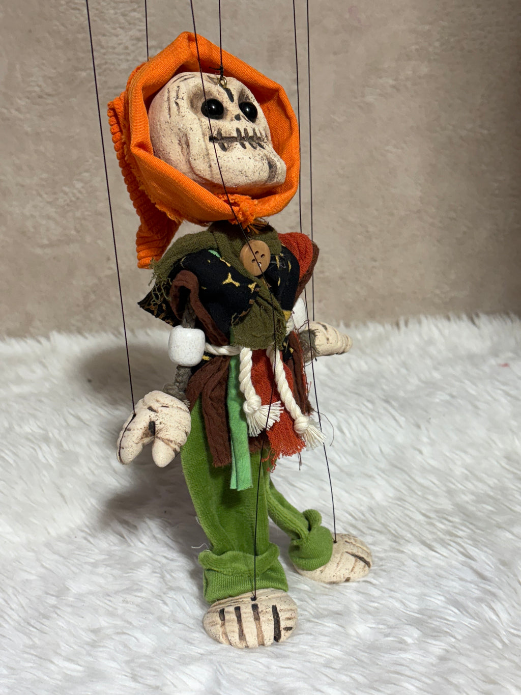 Skeleton Marionette Puppet