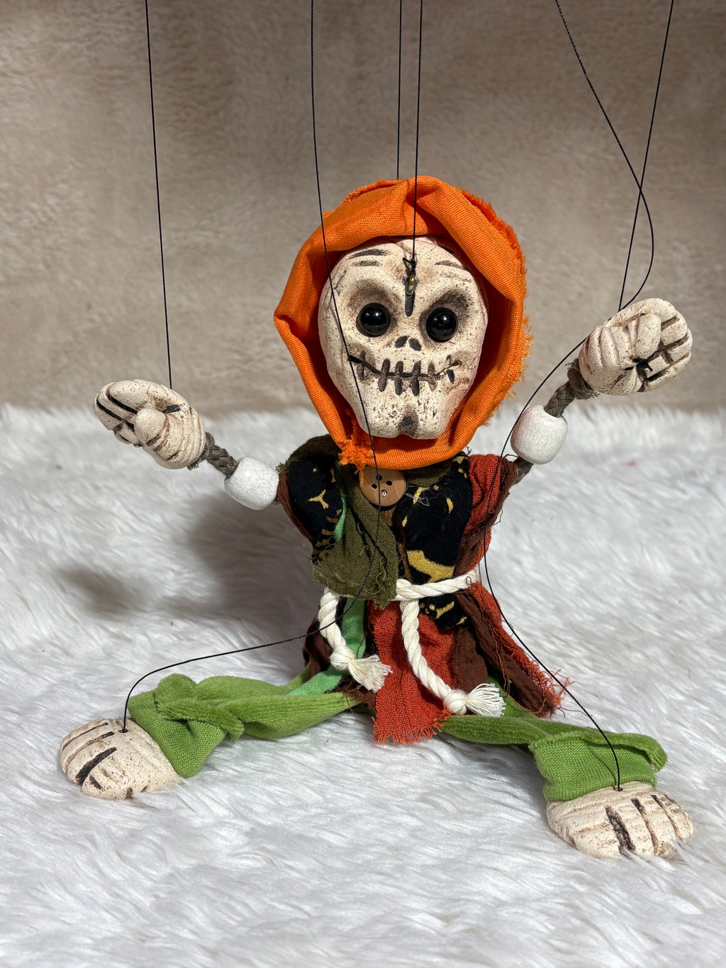 Skeleton Marionette Puppet