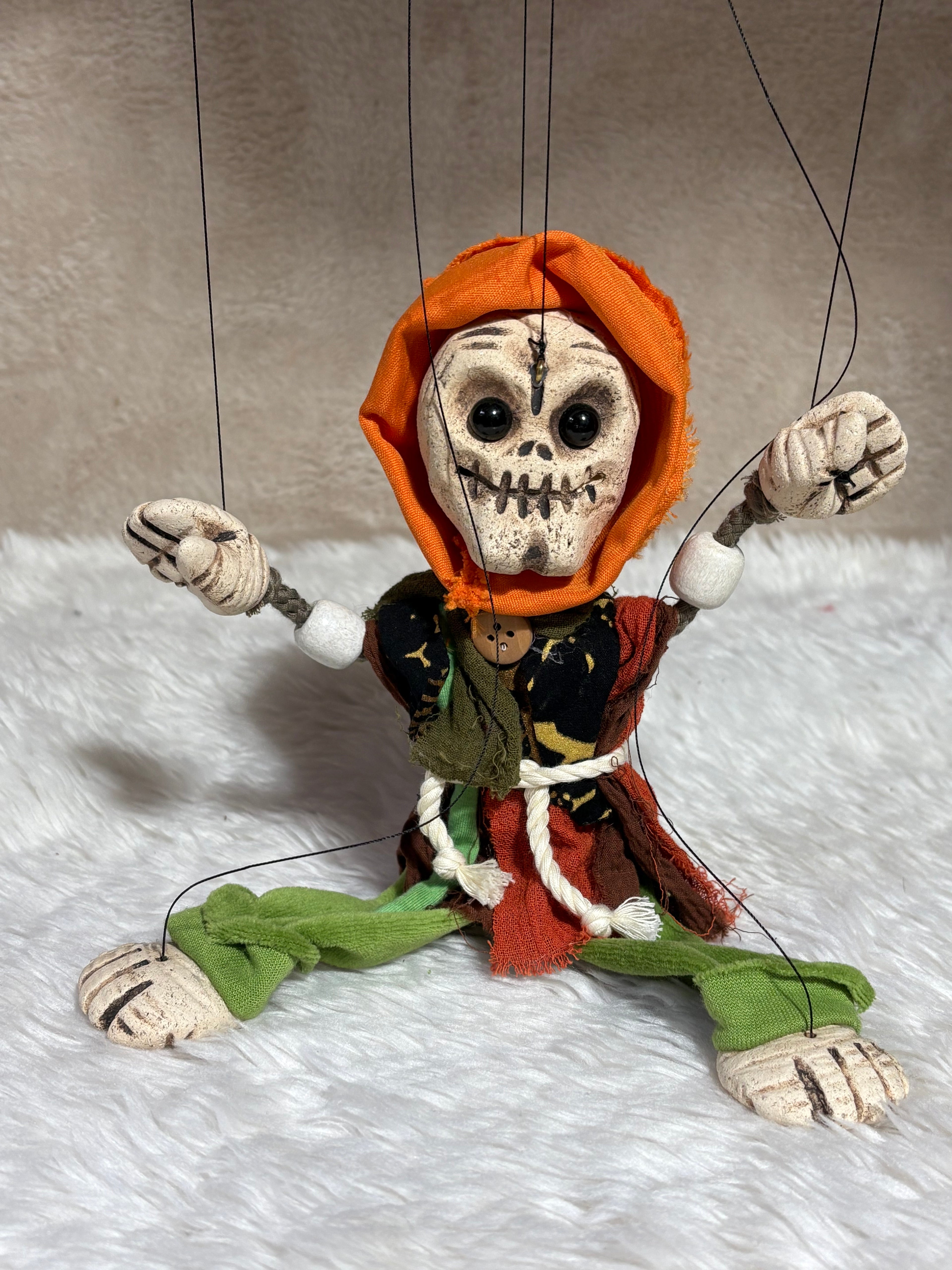 Skeleton Marionette Puppet