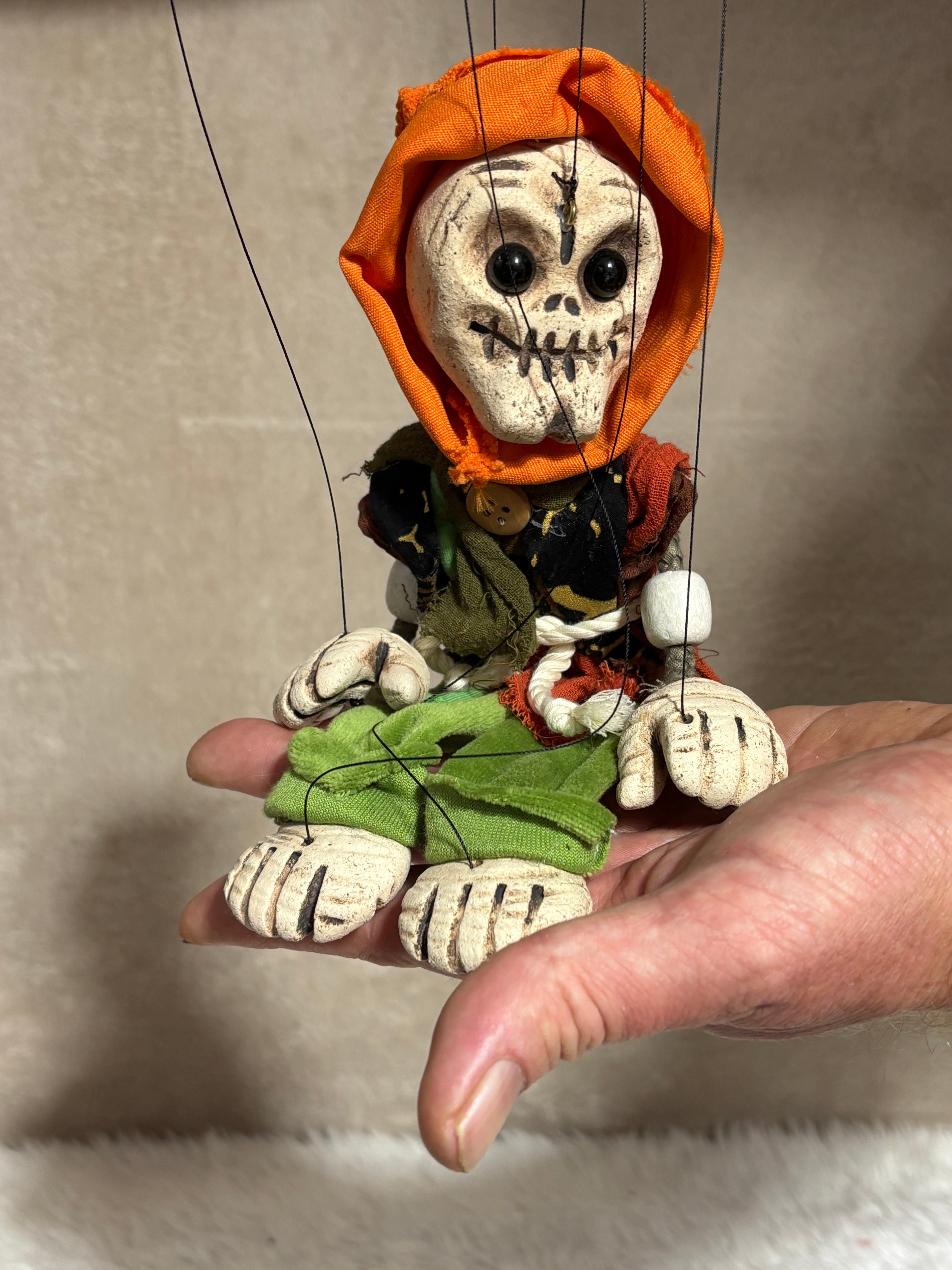 Skeleton Marionette Puppet