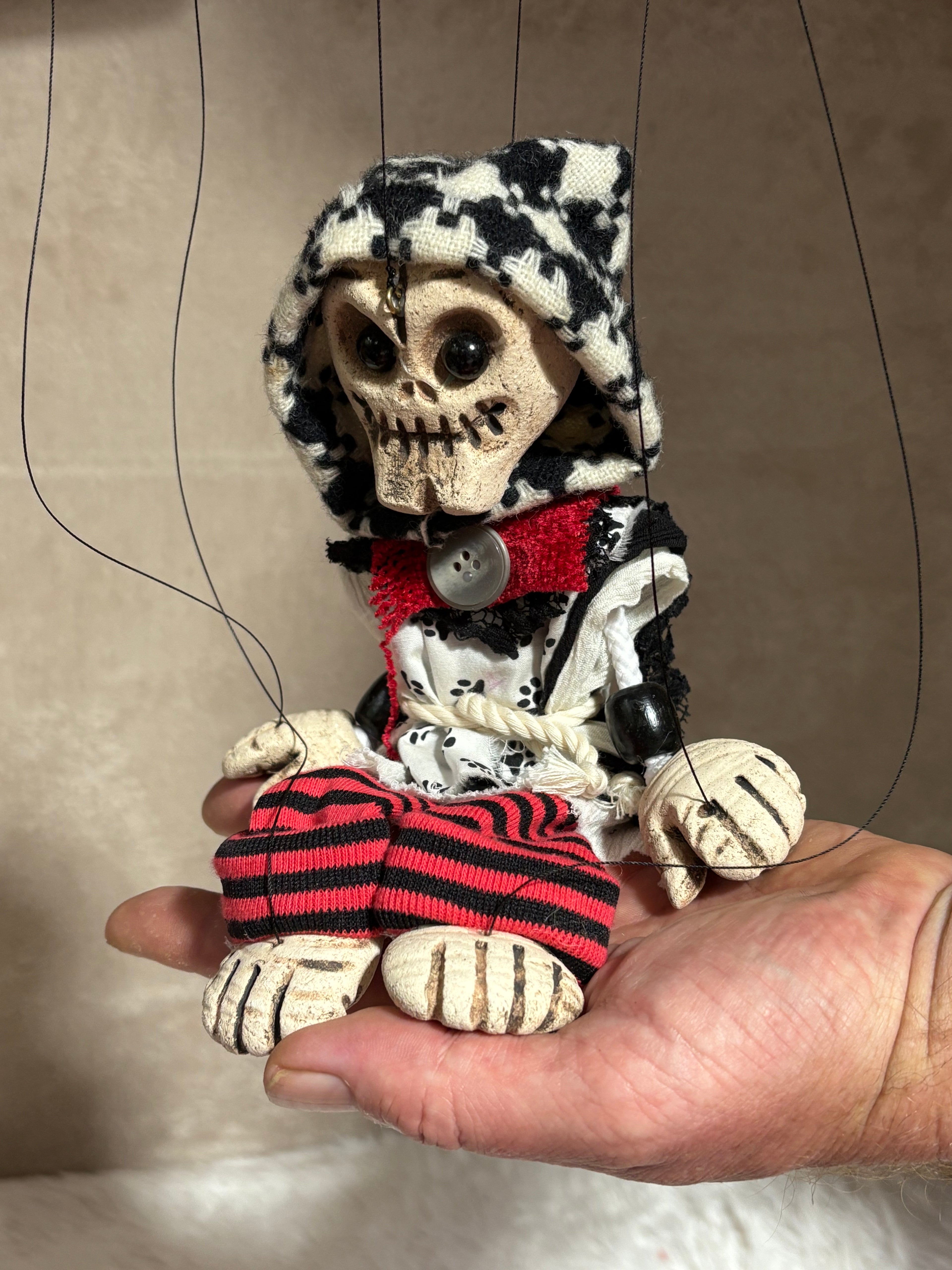 Skeleton Marionette Puppet