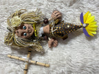 Mermaid Marionette Puppet - Handcrafted Clay Fantasy Character