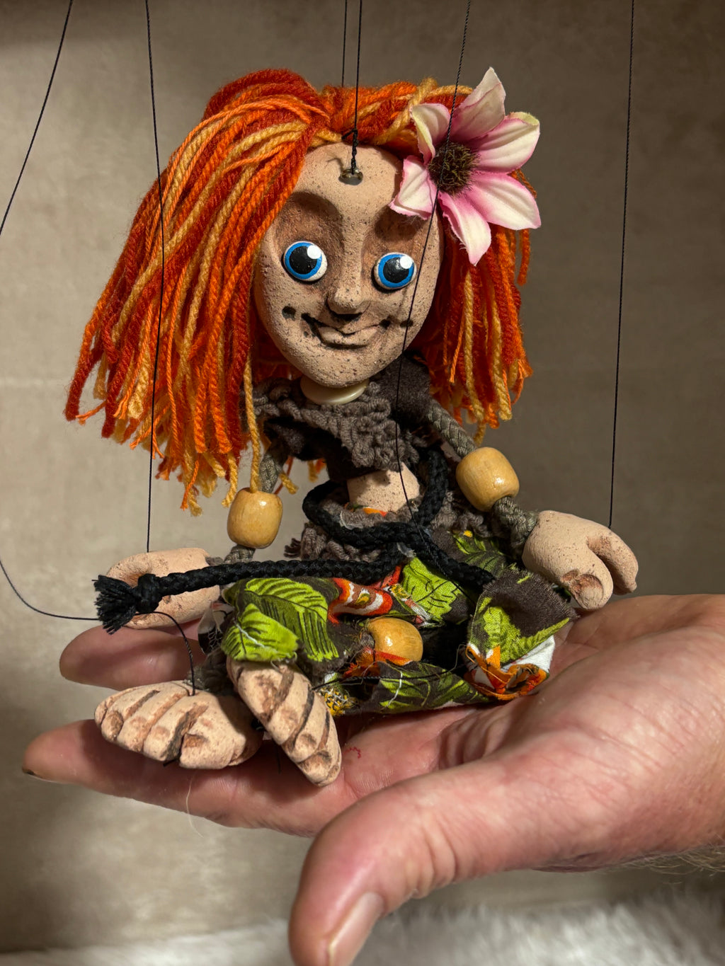Hippy Chix: Classic Marionette Puppet