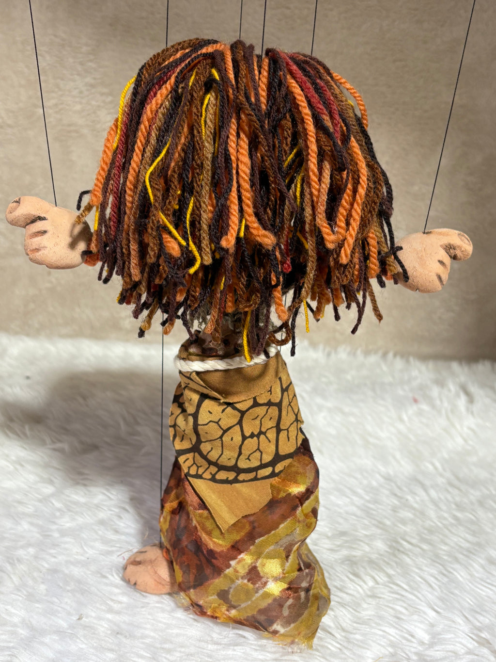 Hippy Chick: Classic Marionette Puppet