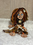 Hippy Chick: Classic Marionette Puppet