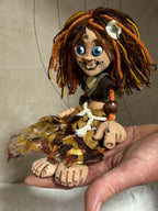 Hippy Chick: Classic Marionette Puppet
