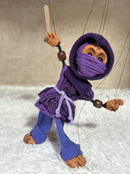 Purple Ninja Classic Marionette Puppet