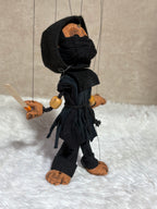 Black Ninja: Classic Marionette Puppet
