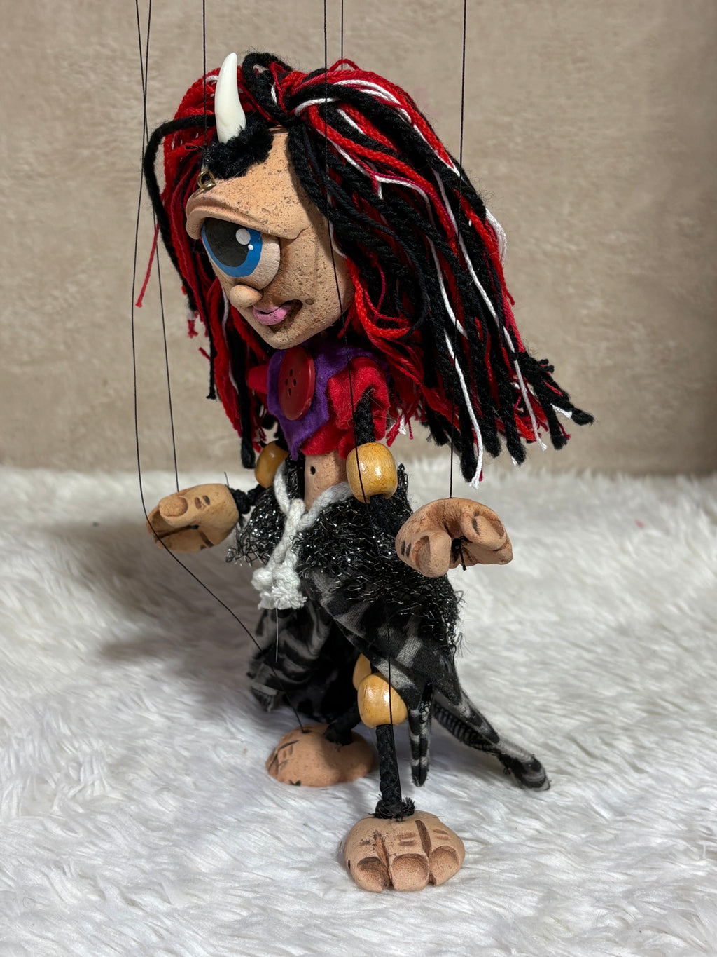 Sheclops Marionette Puppet