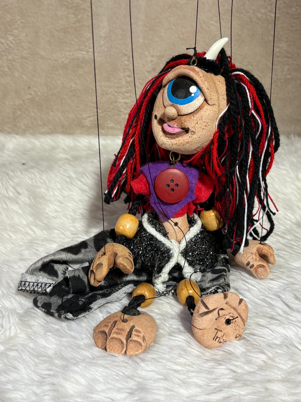 Sheclops Marionette Puppet