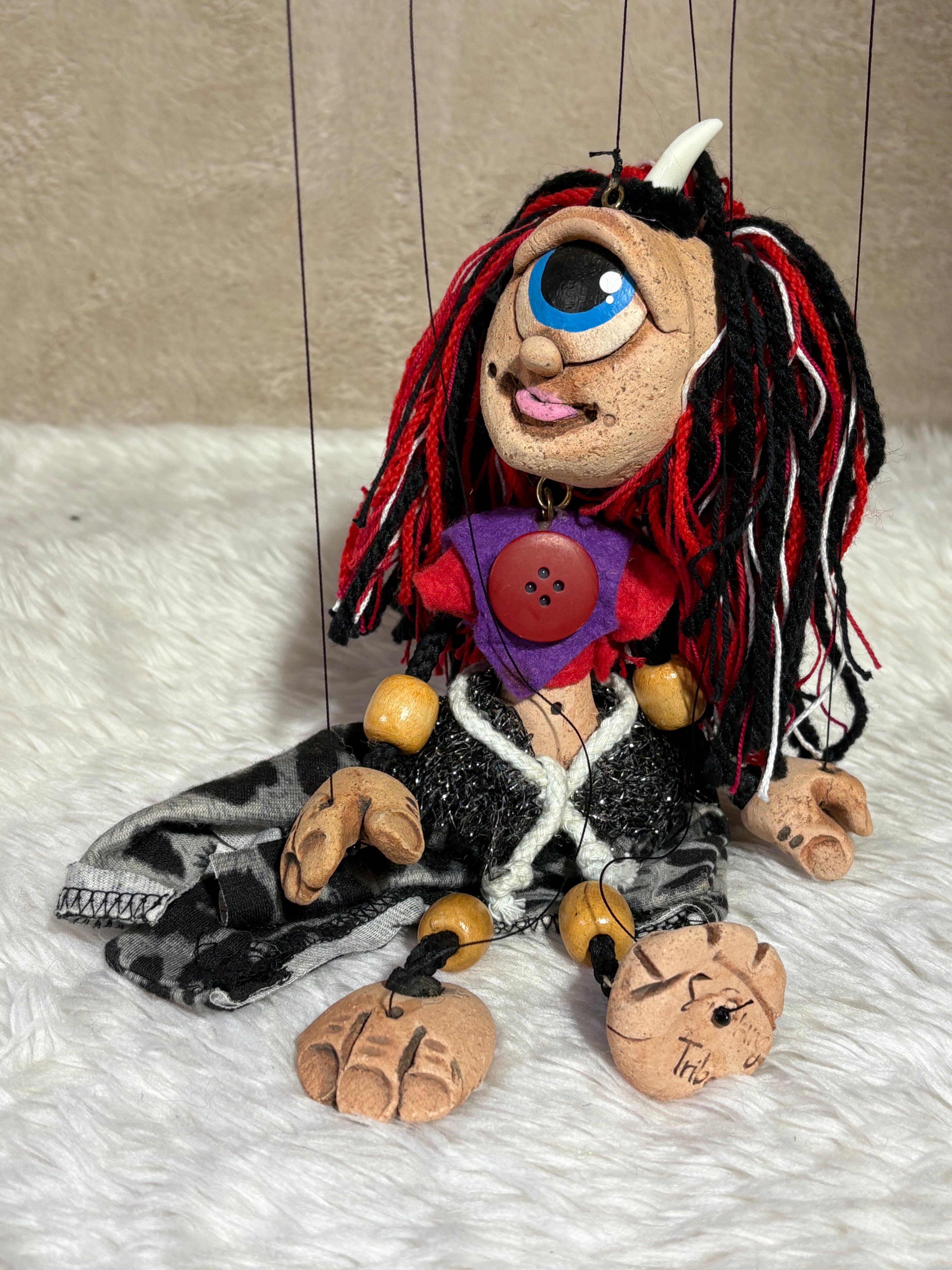 Sheclops Marionette Puppet