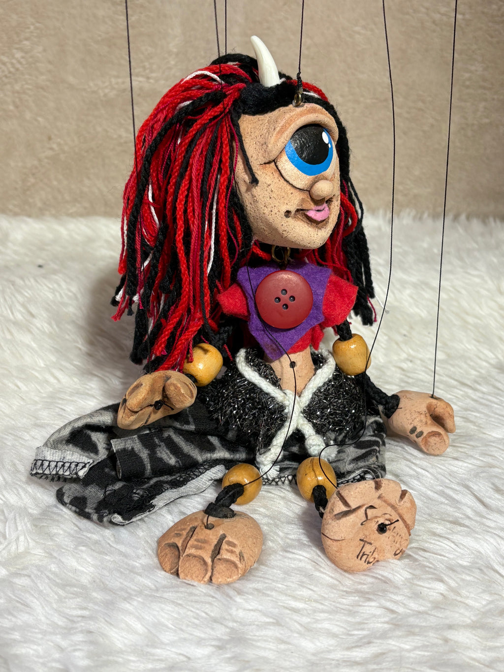 Sheclops Marionette Puppet