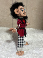 Mr. Mister Marionette Puppet - Handcrafted Clay Classic