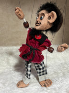 Mr. Mister Marionette Puppet - Handcrafted Clay Classic