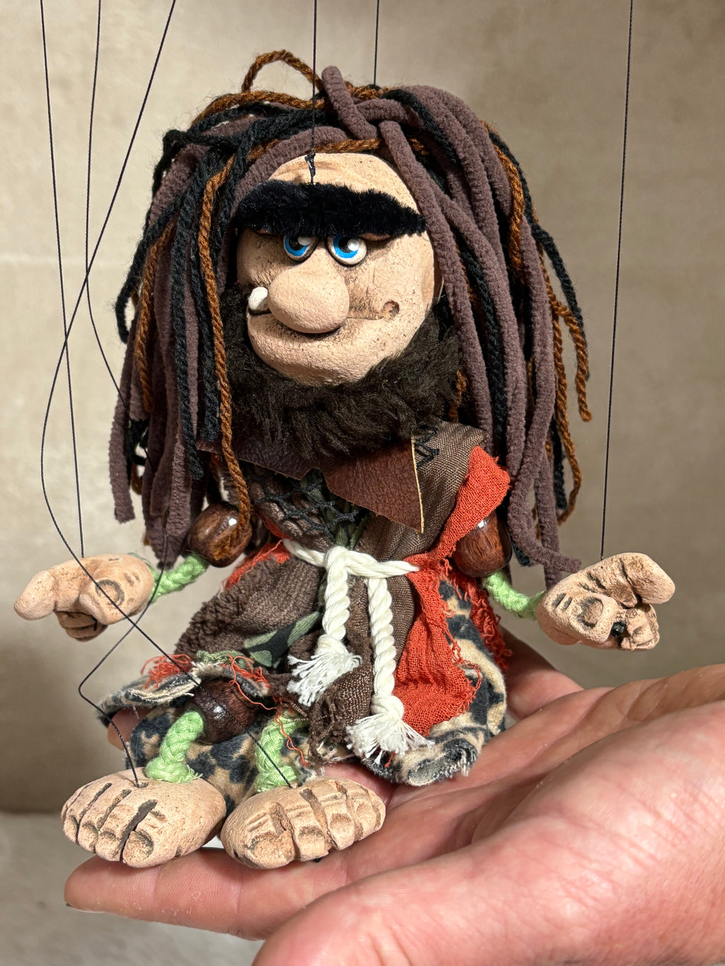 The Caveman: Classic Marionette Puppet