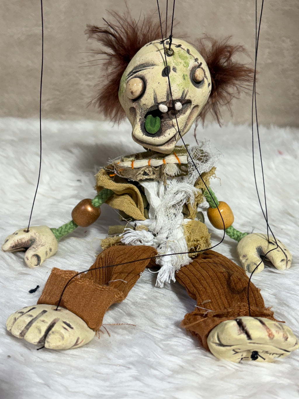 Frizz: Undead Zombie Marionette Puppet