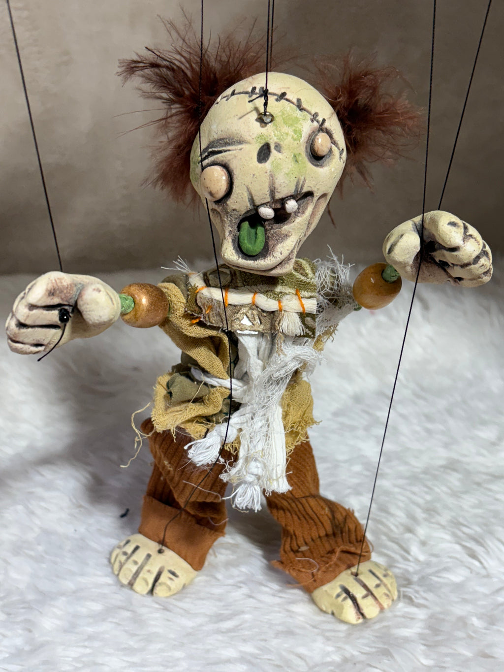 Frizz: Undead Zombie Marionette Puppet