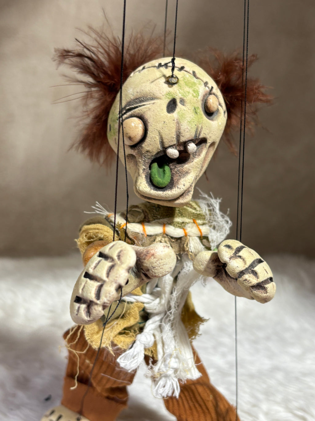 Frizz: Undead Zombie Marionette Puppet
