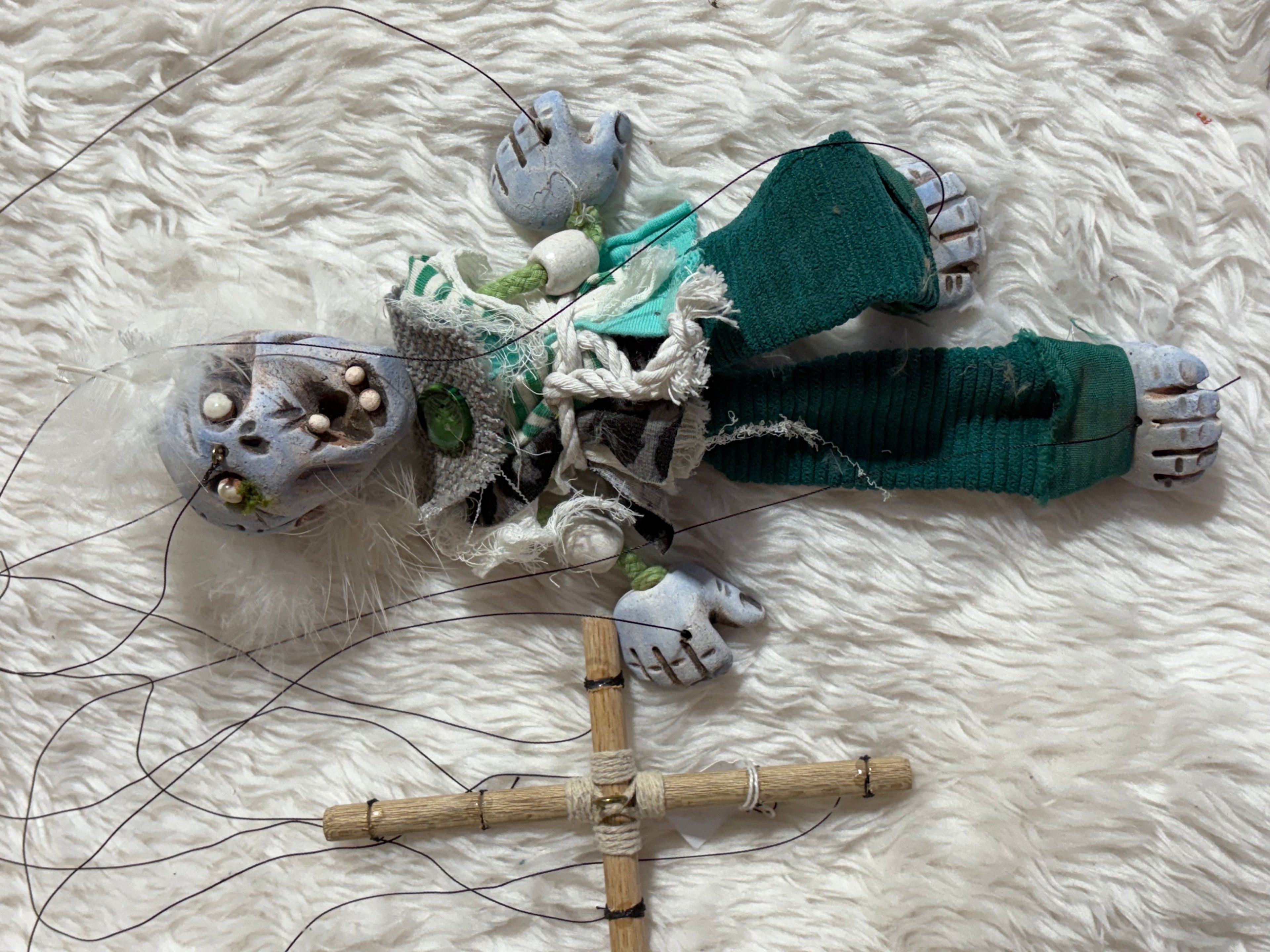 Squizz: Undead Zombie Marionette Puppet